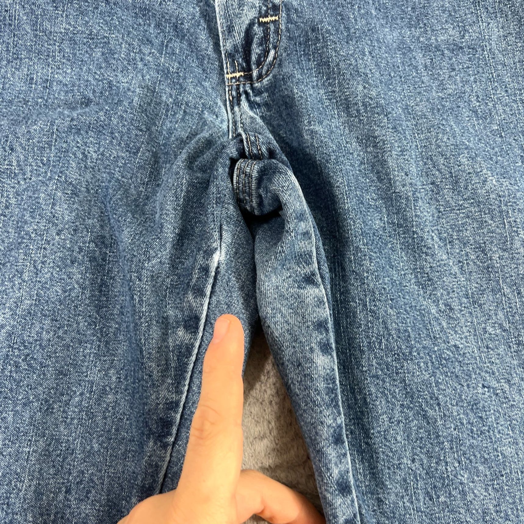 Wrangler Wrangler Carpenter Jeans Mens 36x32 Medium Wash Denim Blue 5-Pocket Zipper Straight Regular Waist 36 Mens Jeans Size US 36 / EU 52 - 2 Thumbnail