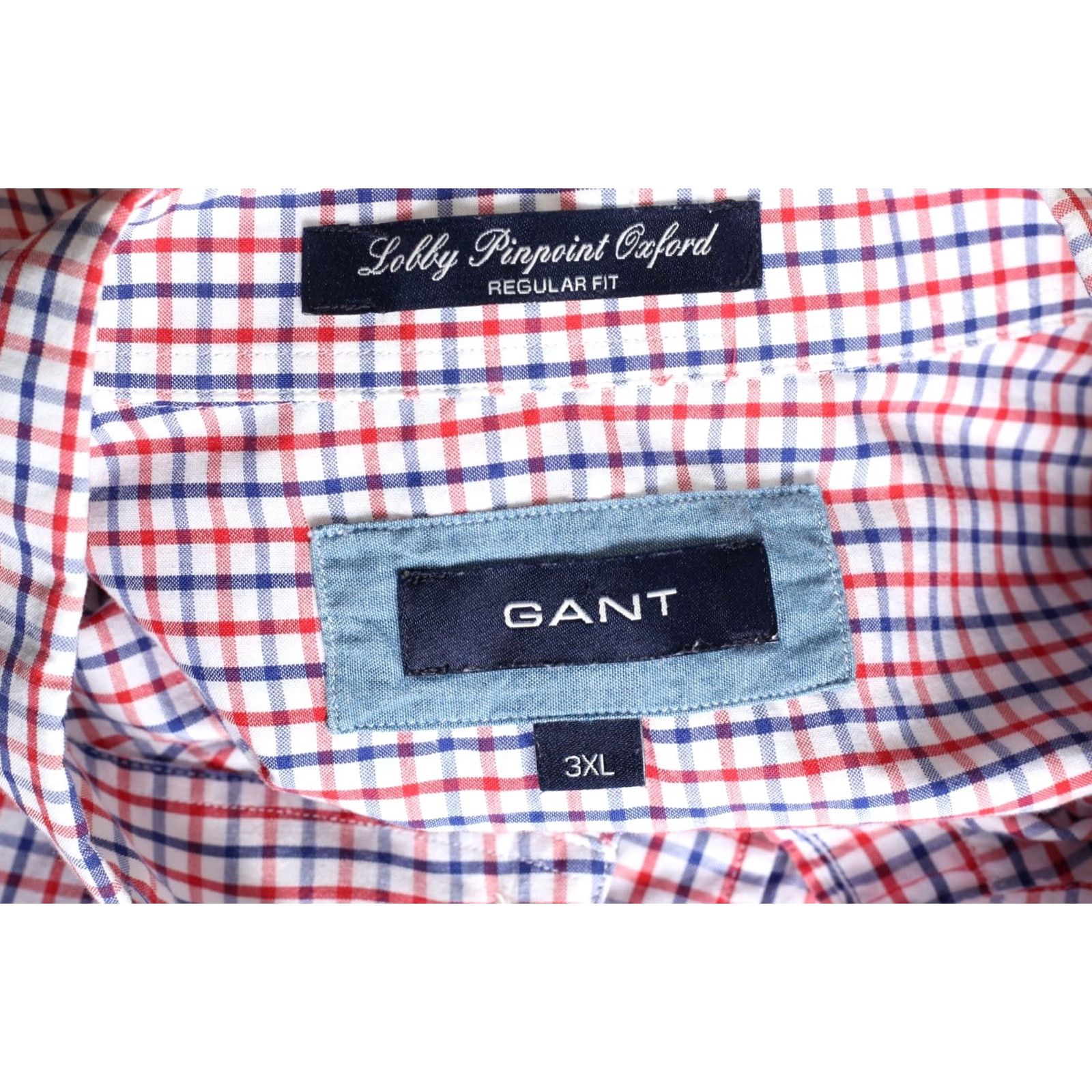 Gant GANT Lobby Pinpoint Oxford Shirt Men Size 3XL Regular Fit Long Sleeve VR2810 Size US XXL / EU 58 / 5 - 5 Thumbnail