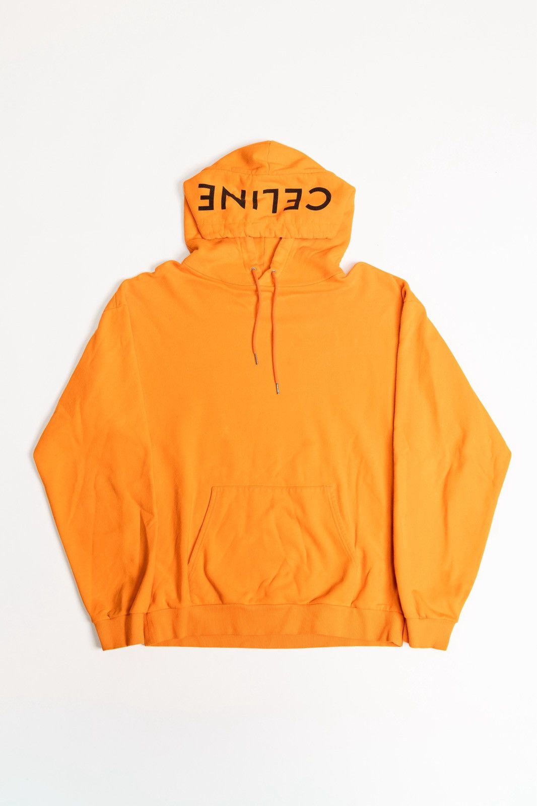 Celine Celine Orange Logo Hoodie Size US M / EU 48-50 / 2 - 1 Thumbnail