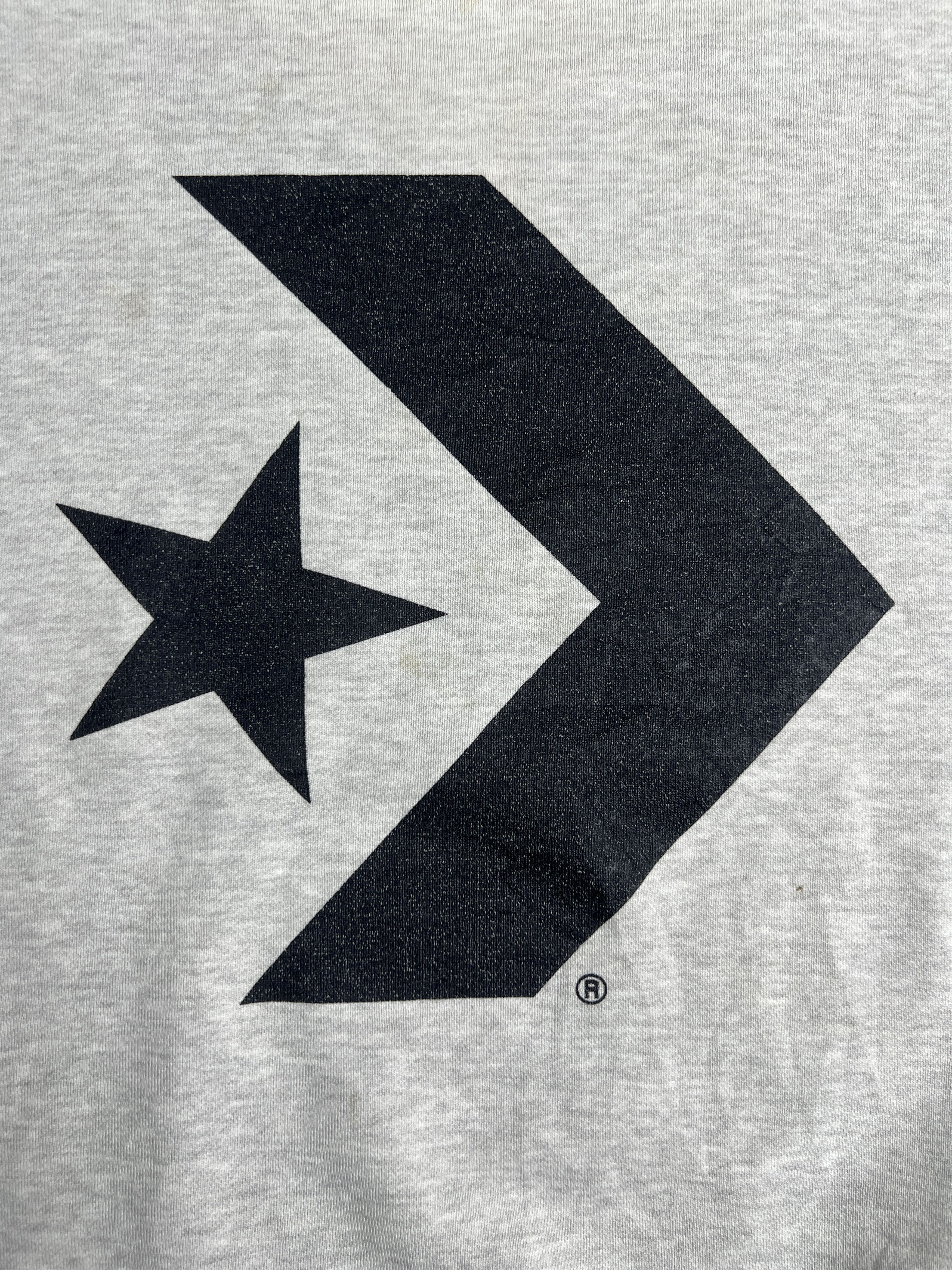 Converse Vintage Converse One Star Big Logo Sweatshirt JKA242 Size US L / EU 52-54 / 3 - 2 Thumbnail