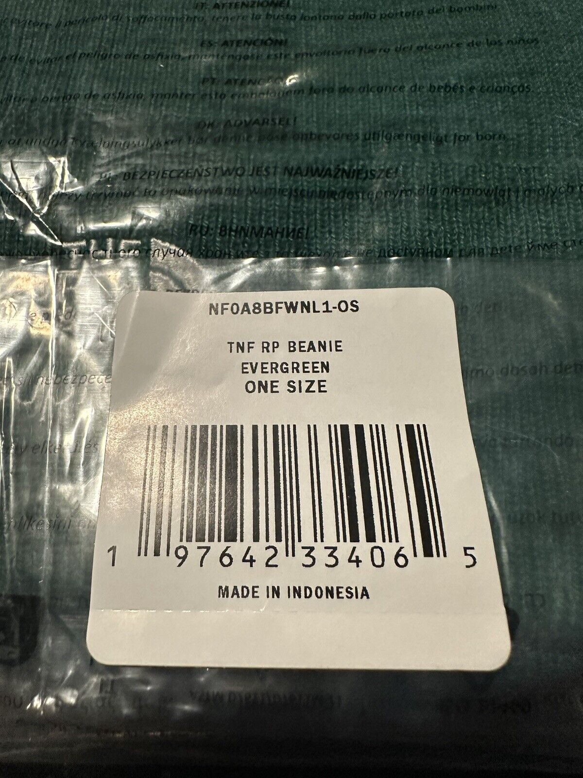 Supreme × The North Face NWT Supreme x The North Face Beanie (FW24) GREEN Size ONE SIZE - 6 Thumbnail