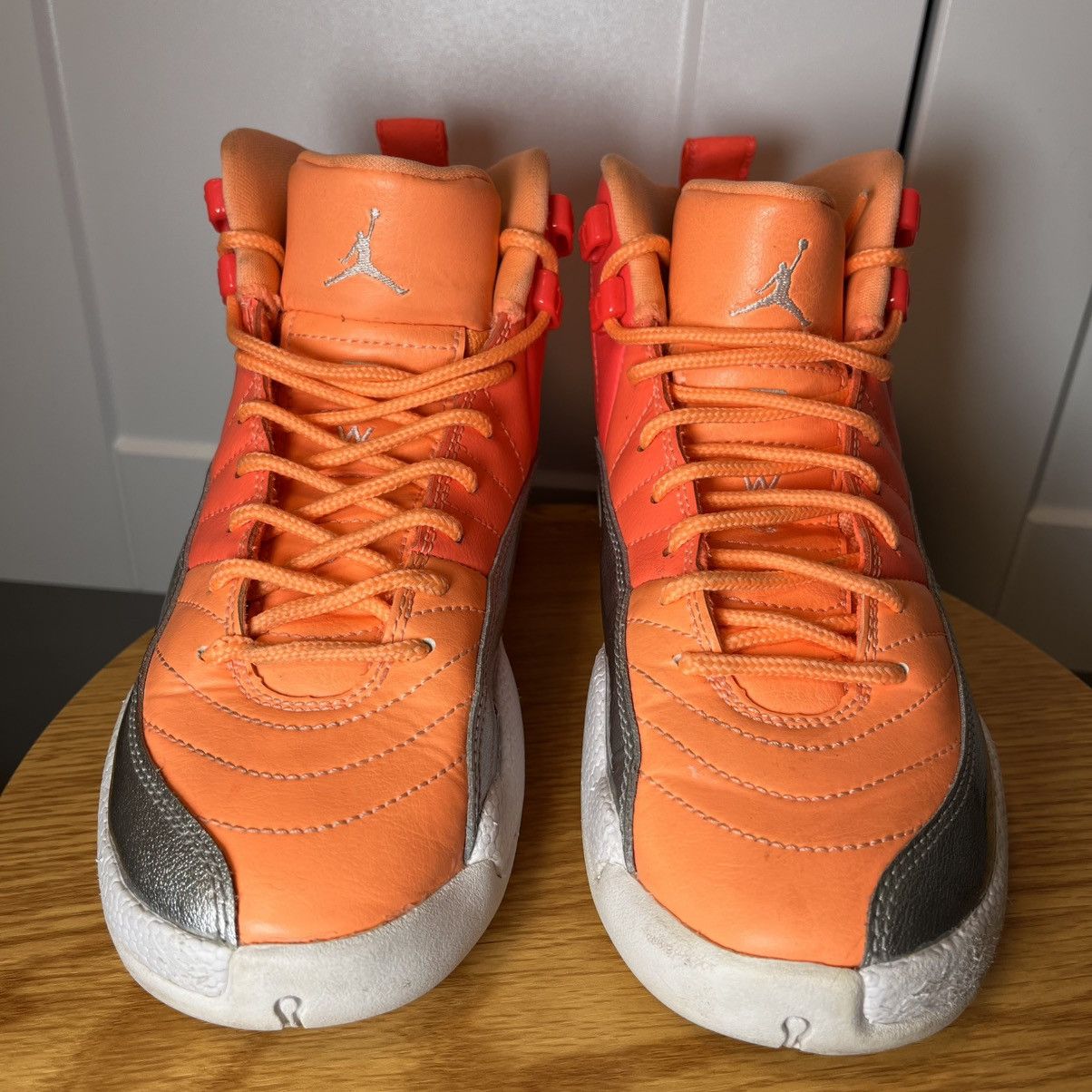 Jordan Brand Women’s Air Jordan 12 Retro GS 'Sunrise - Preloved 7W Size US 7 / EU 40 - 5 Thumbnail