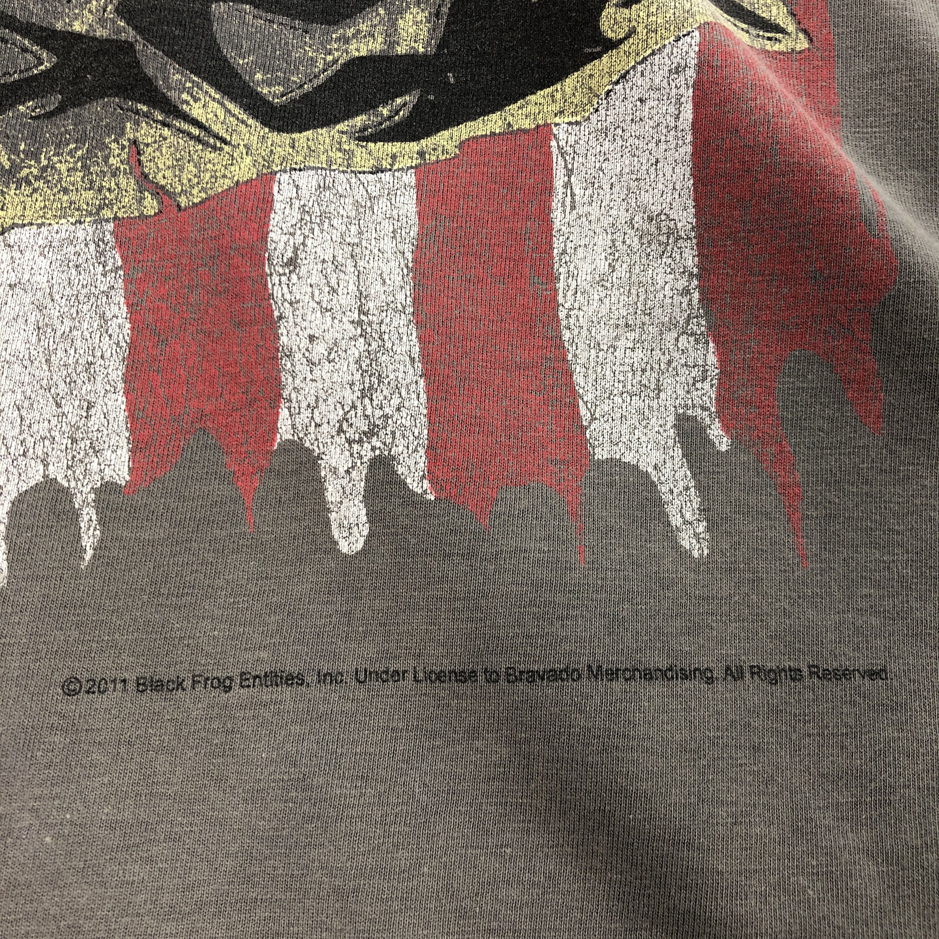 Band Tees Vintage Gun N Roses T Shirt Black Frog Rock Band Tees Size US L / EU 52-54 / 3 - 4 Thumbnail