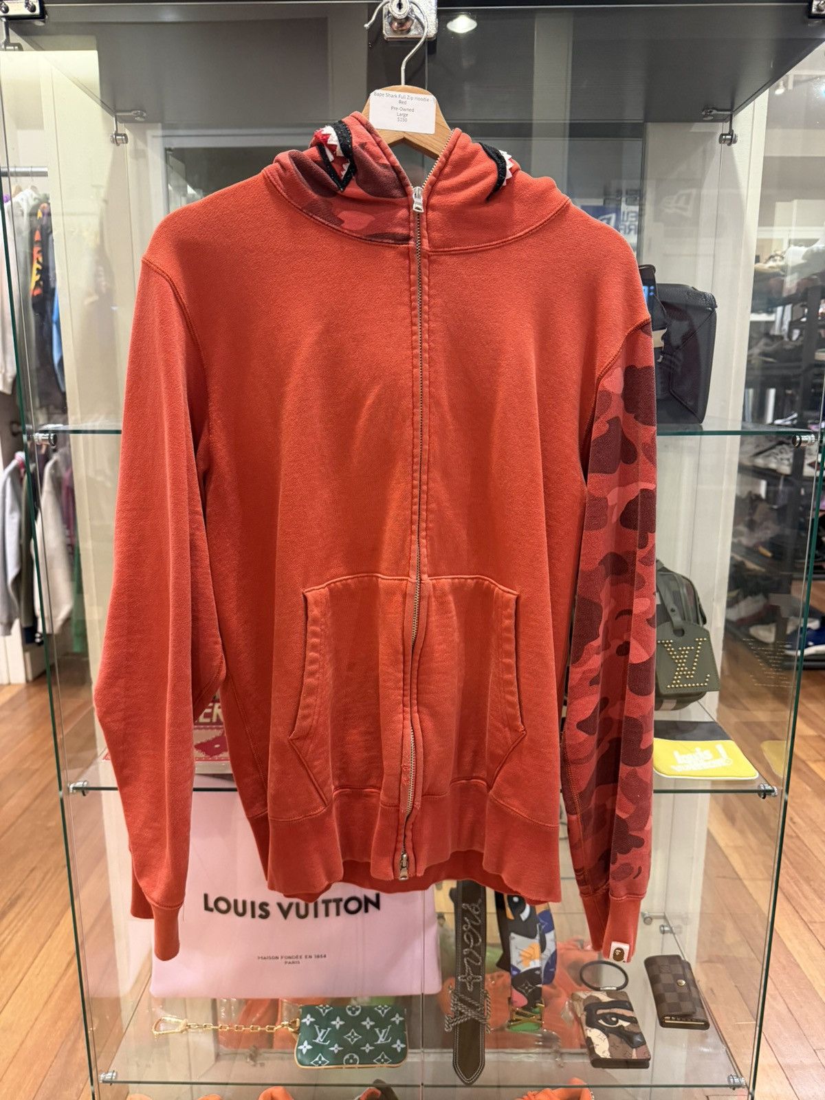Bape Bale Shark Full Zip Hoodie Size US L / EU 52-54 / 3 - 1 Thumbnail