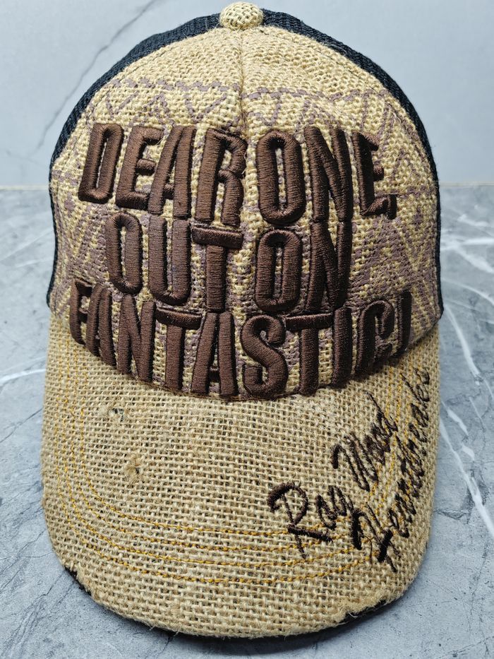 Japanese Brand Vintage Dear One Out On Fantastic Distressed Style Cap Size ONE SIZE - 2 Thumbnail
