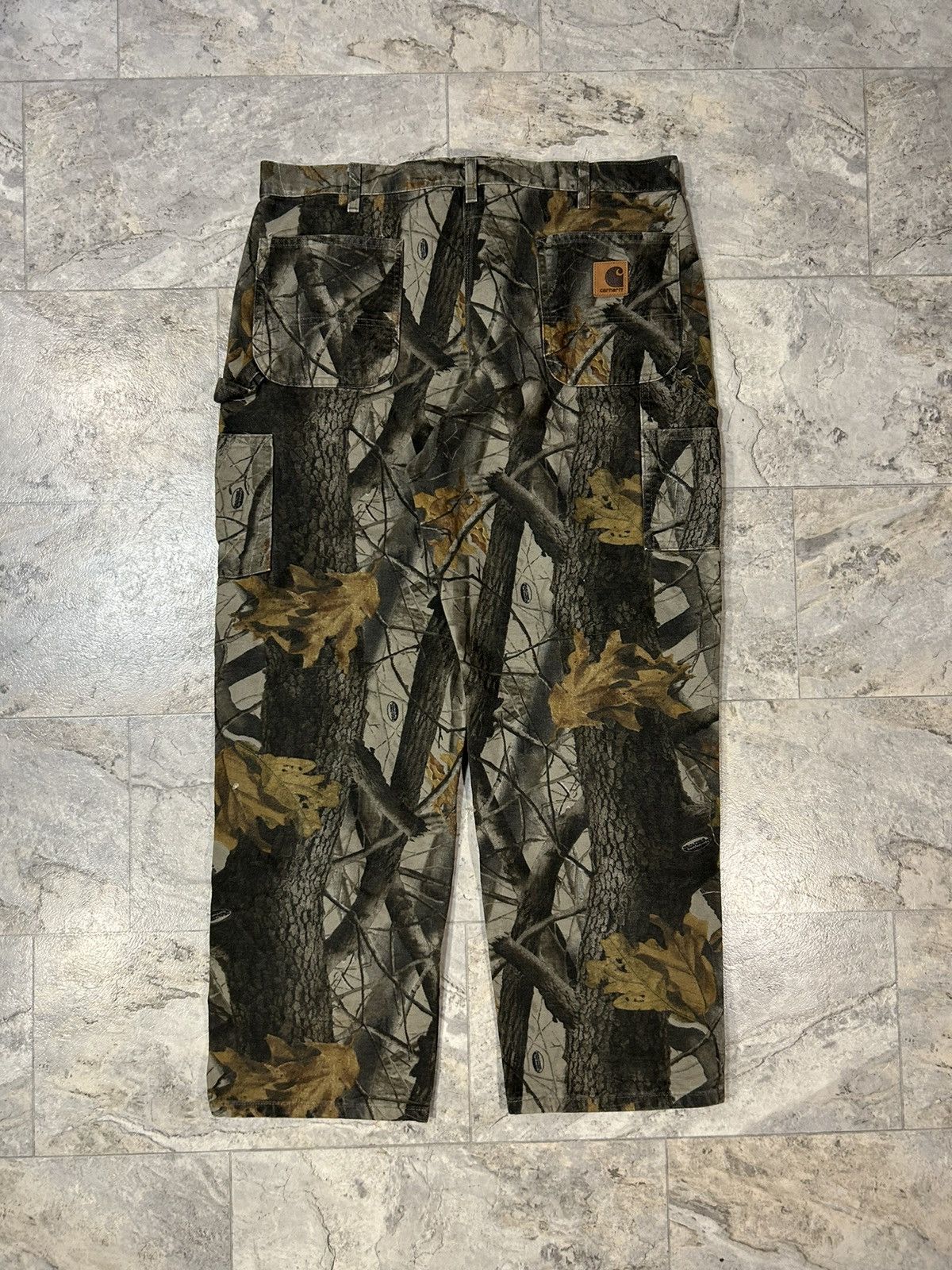 image of Crazy Vintage Carhartt Camo Pants, Men's (Size 38)