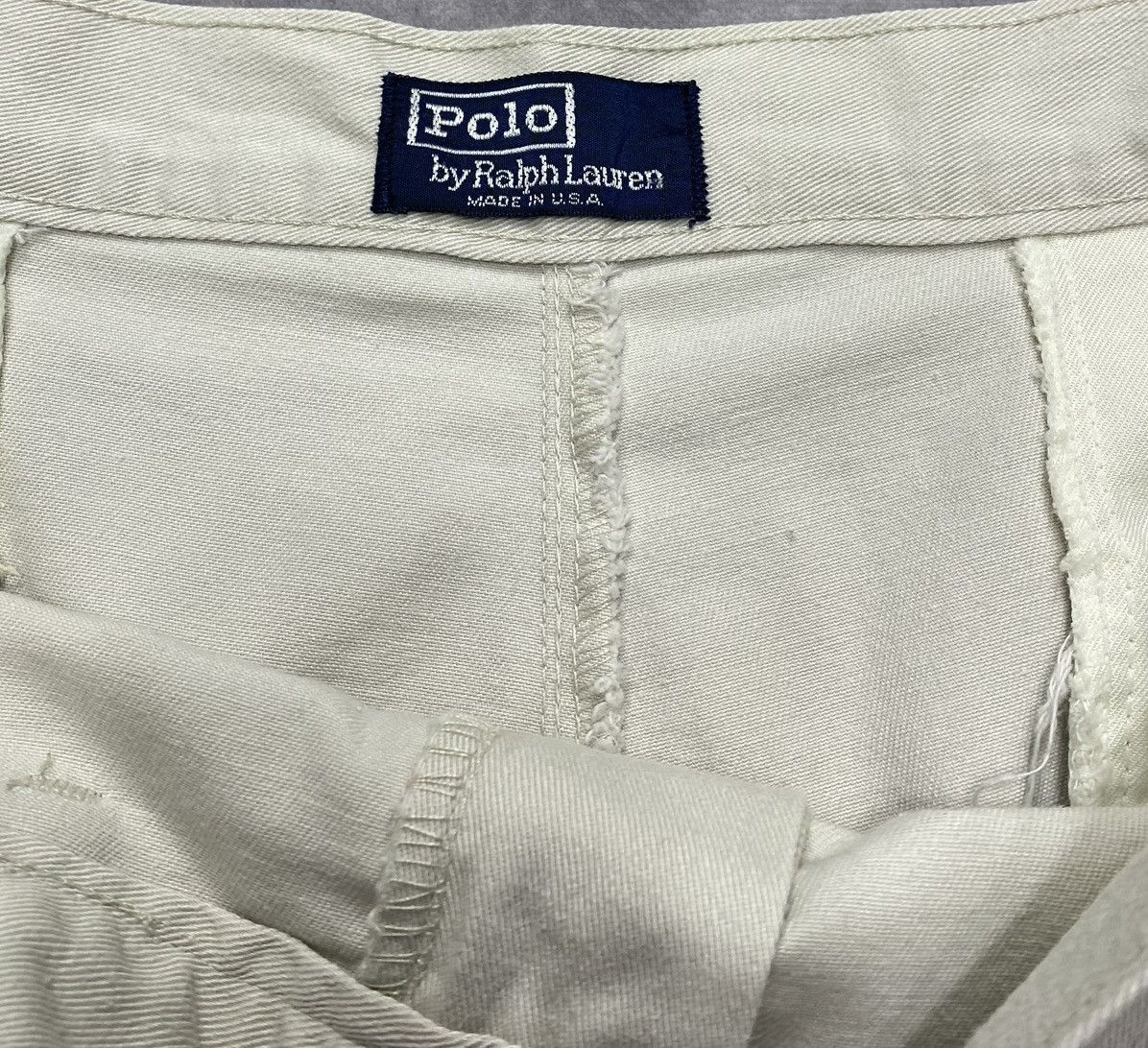 Polo Ralph Lauren 90’s Vintage Polo Ralph Lauren Crest Chino Shorts Size US 36 / EU 52 - 3 Thumbnail