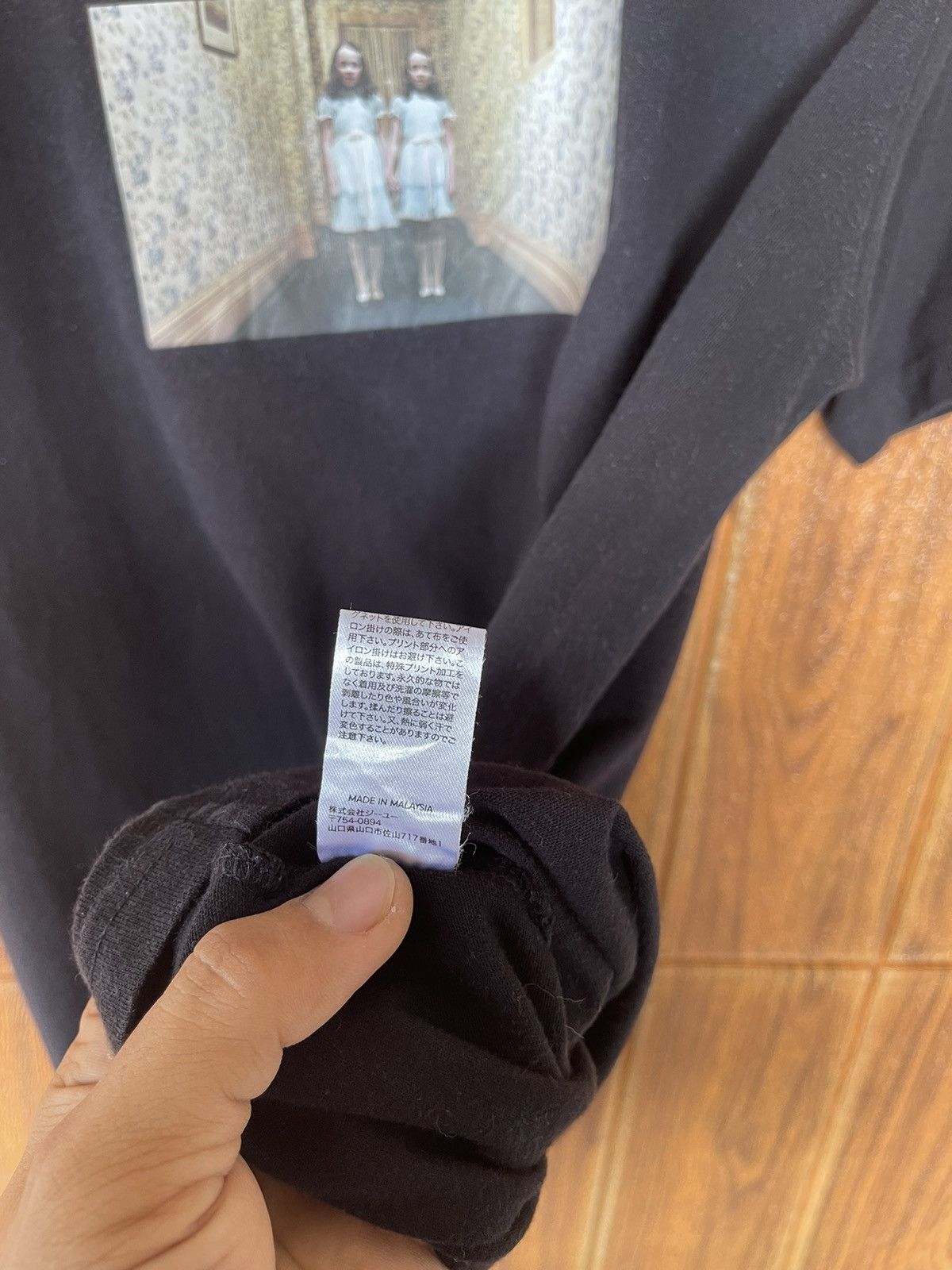 Expert Horror Expert Horror Movie🔥THE SHINING🔥Faded Black Twins Tshirt Size US L / EU 52-54 / 3 - 5 Thumbnail