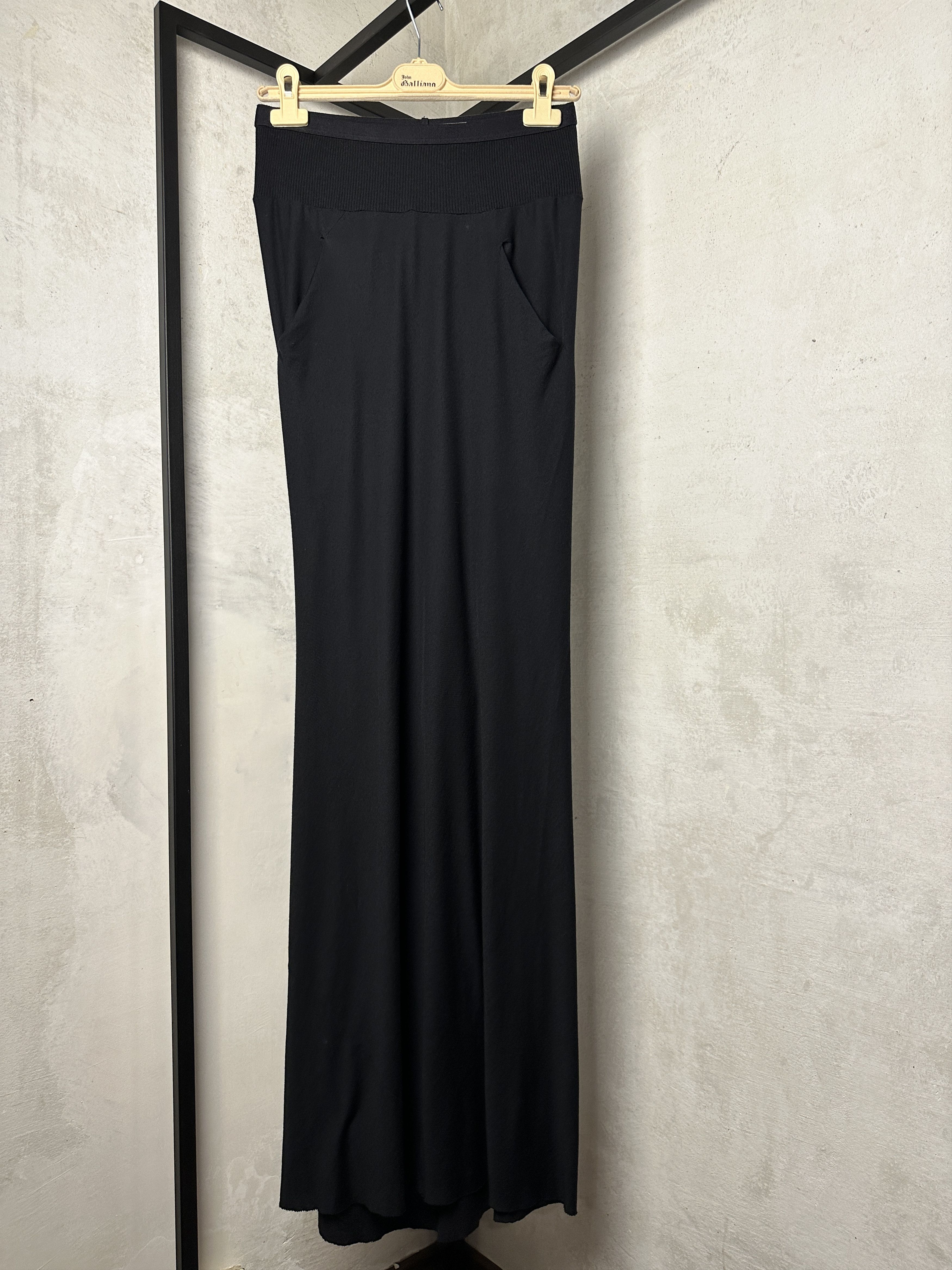 Rick Owens Rick Owens Lilies Slip Jersey Maxi Skirt Size 28" / US 6 / IT 42 - 2 Thumbnail