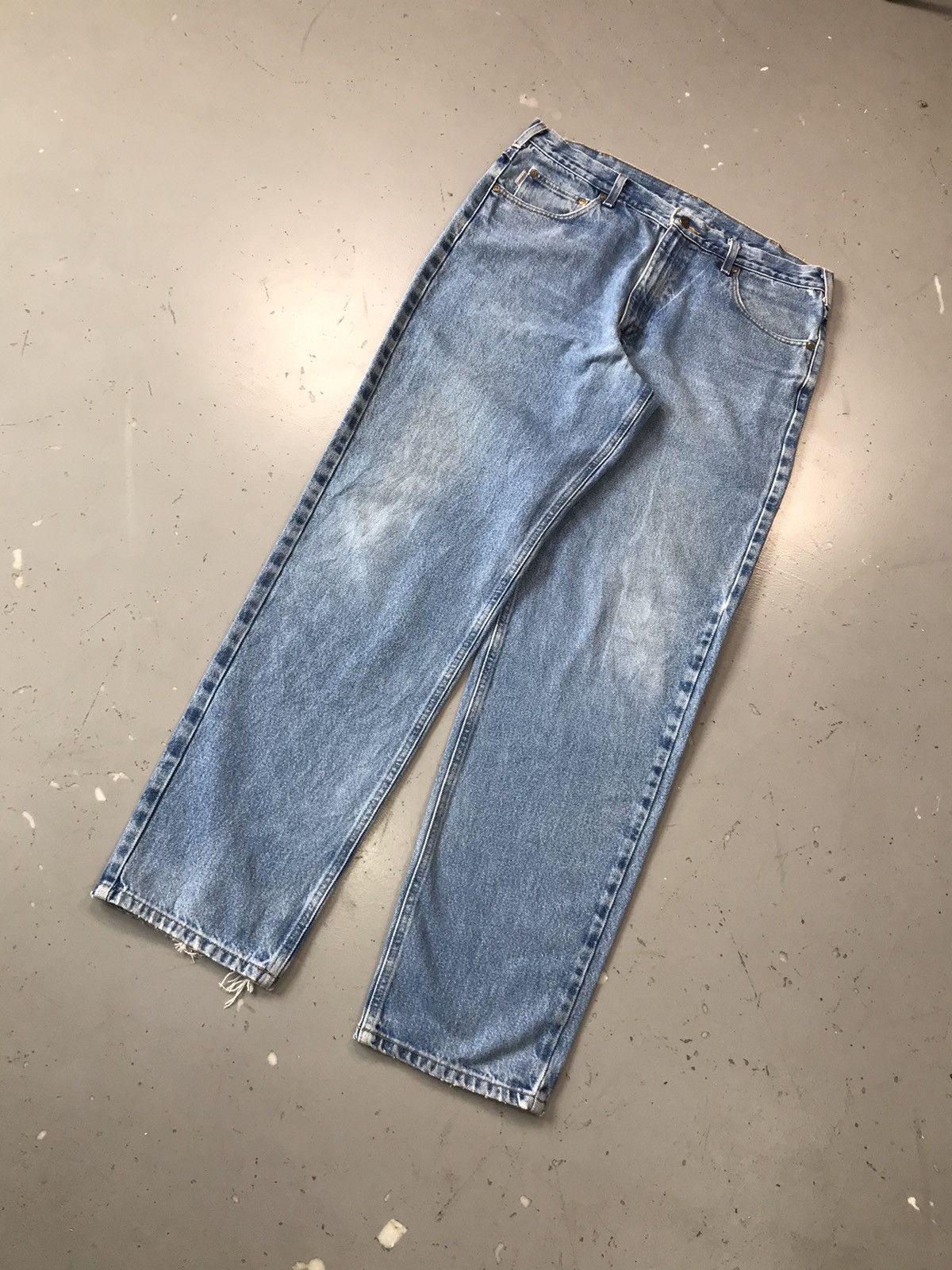 Carhartt Vintage Carhartt B17 DST repaired denim Size US 38 / EU 54 - 3 Thumbnail