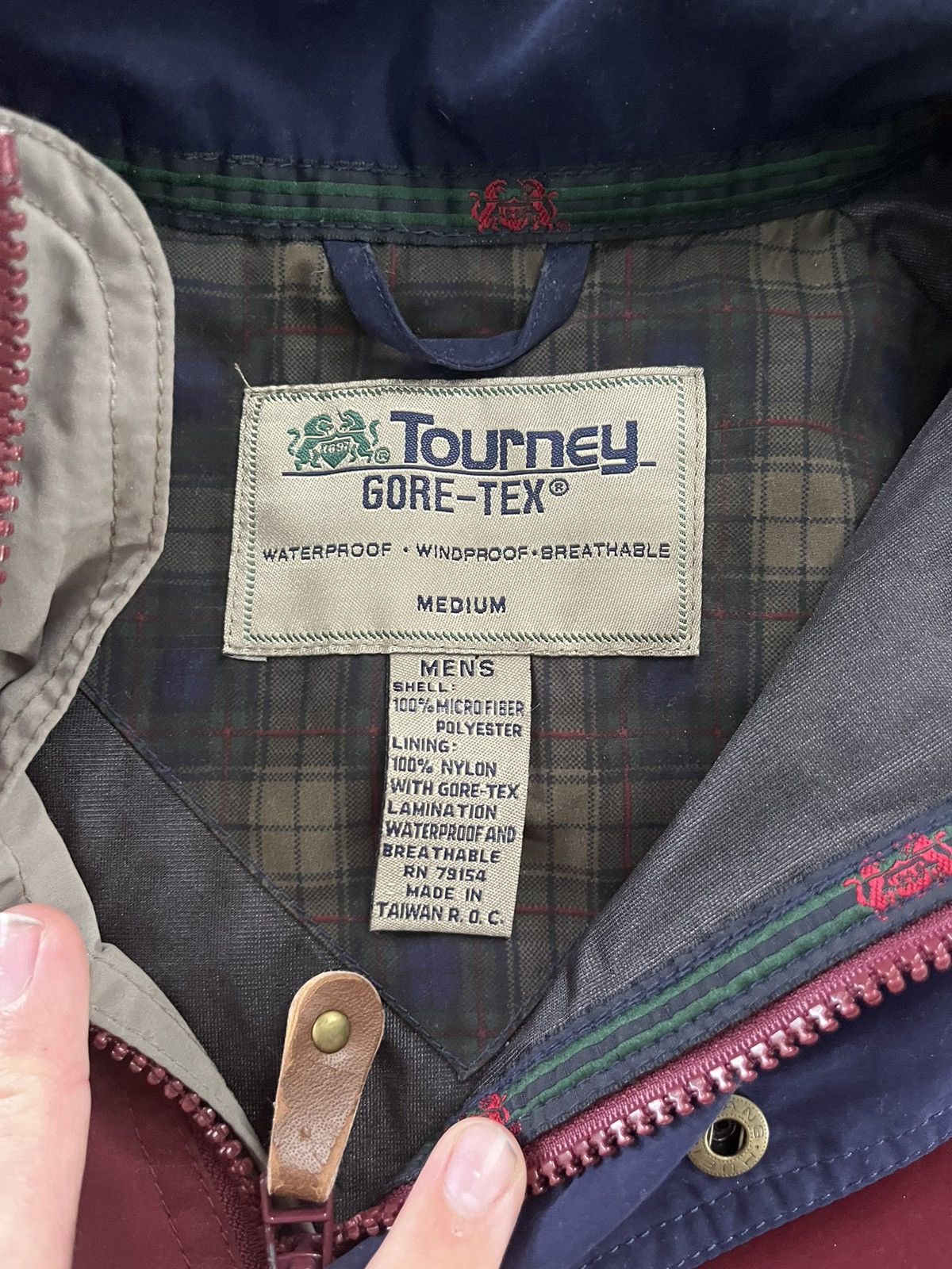 Goretex Vintage Gore-tex Tourney Bomber Jacket (Super Rare) Size US M / EU 48-50 / 2 - 2 Thumbnail