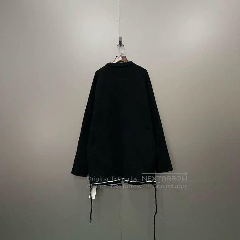 Givenchy Givenchy Black Buckle V-Neck Knit Cardigan Size XL Size US XL / EU 56 / 4 - 7 Thumbnail