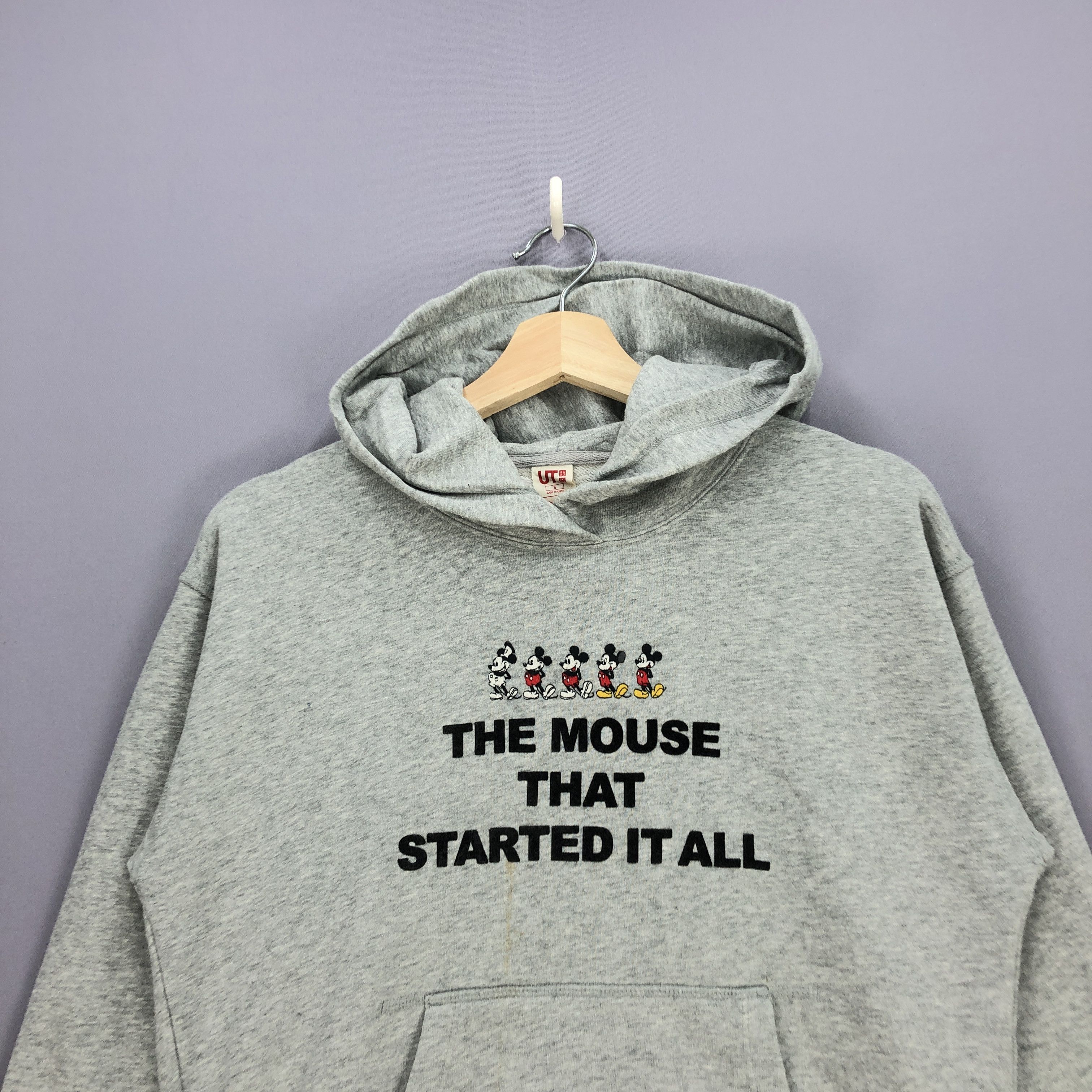 Cartoon Network Mickey Mouse Sweatshirt Hoodie Disney Cartoon Sweater Size M / US 6-8 / IT 42-44 - 3 Thumbnail