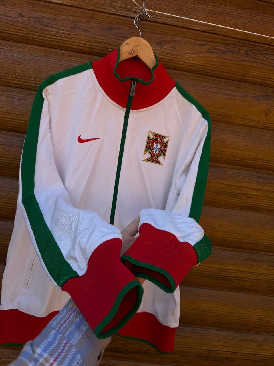 Nike Nike Portugal National Team football soccer jacket size L Size US L / EU 52-54 / 3 - 4 Thumbnail