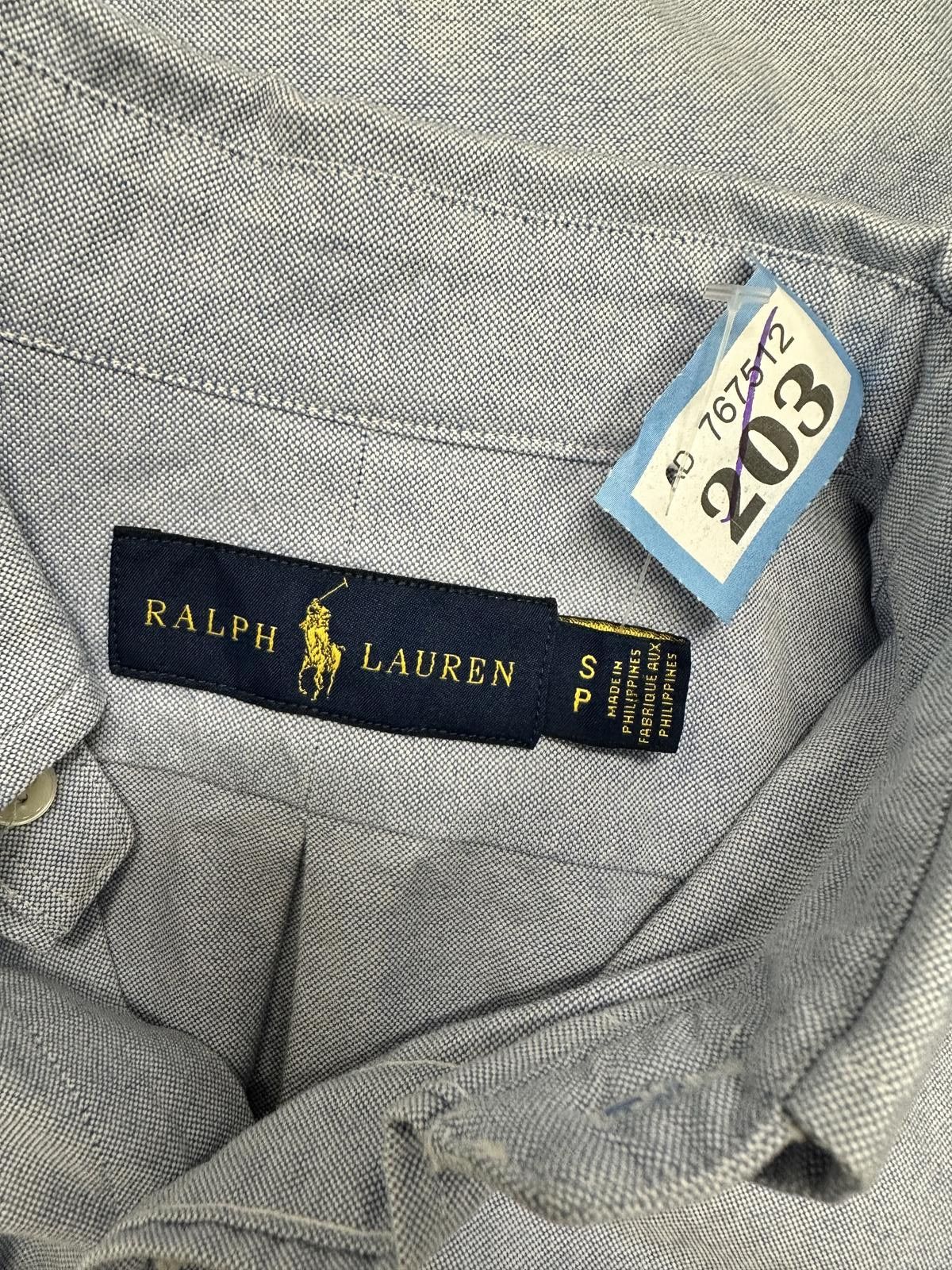 Polo Ralph Lauren Ralph Lauren Light Blue Men's Button-Up Shirt Size US S / EU 44-46 / 1 - 4 Thumbnail