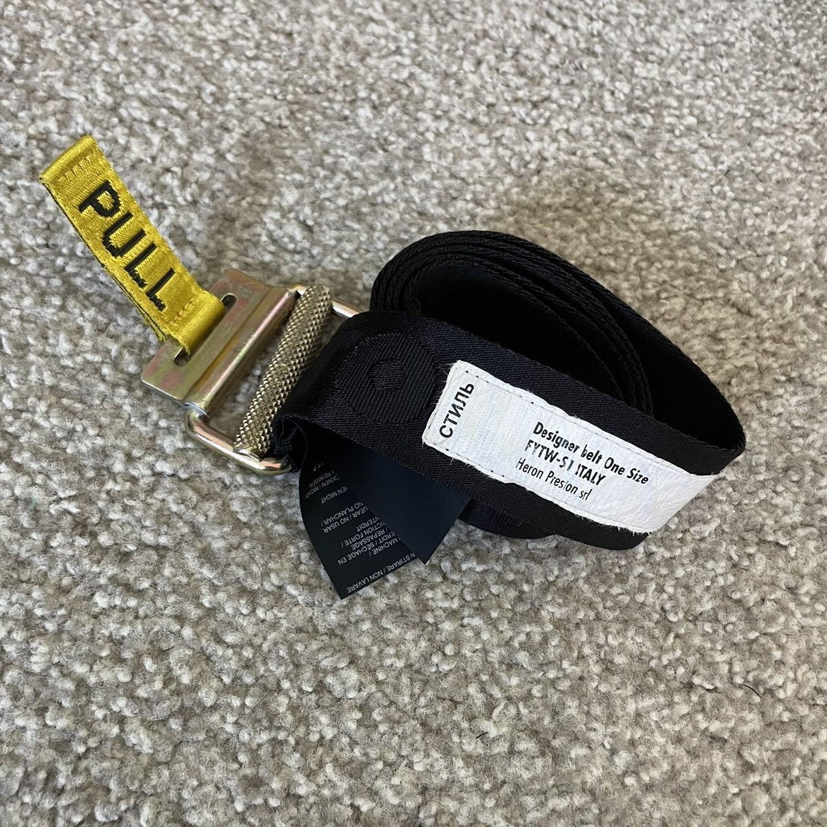 Heron Preston Heron Preston Tape Belt Size ONE SIZE - 1 Thumbnail