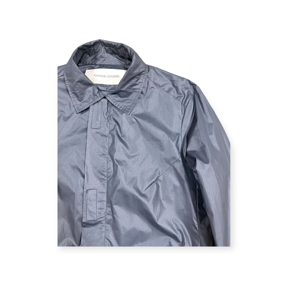 Tsumori Chisato Vtg🔥Tsumori Chisato Issey Miyake Poplin Nylon Zipper Jacket Size US M / EU 48-50 / 2 - 9 Thumbnail