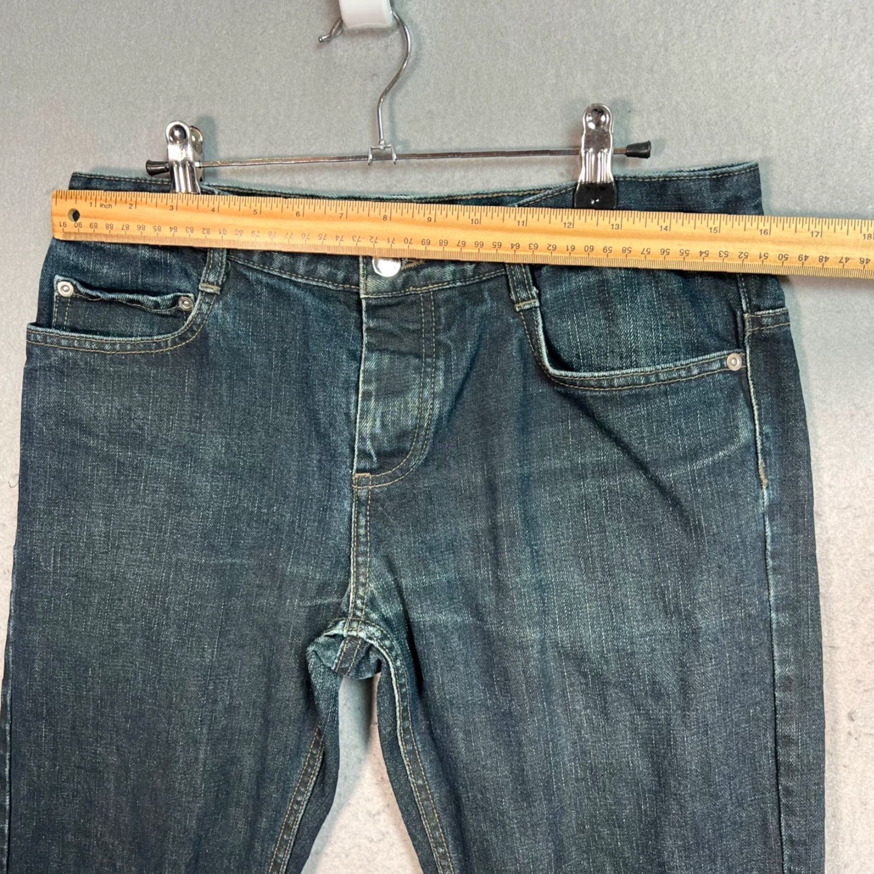 Marc Jacobs Marc By Marc Jacobs Jeans Wash Classic Denim Size 32 Men Inseam 36 Blue Size US 32 / EU 48 - 7 Thumbnail