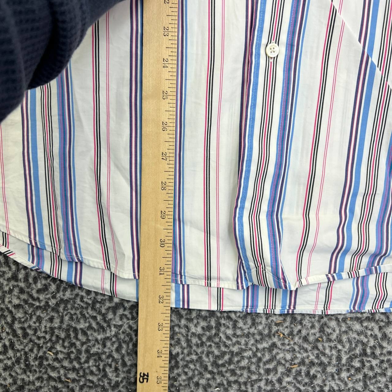 Ralph Lauren Ralph Lauren Button Down Shirt Men 17 XL Custom Fit Striped Size US XL / EU 56 / 4 - 4 Thumbnail