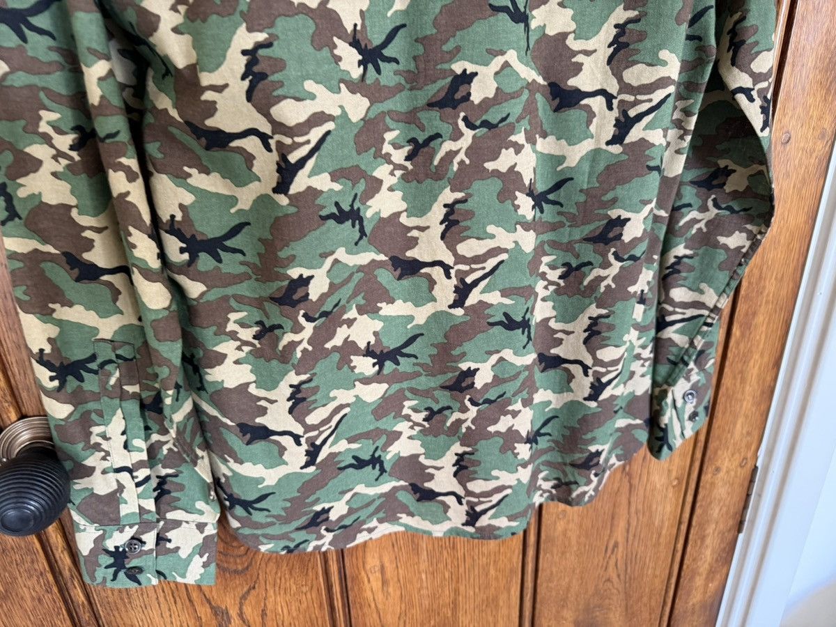 Saint Laurent Paris SS15 Saint Laurent Psych Rock camo shirt Hedi Slimane 41 Size US L / EU 52-54 / 3 - 19 Thumbnail