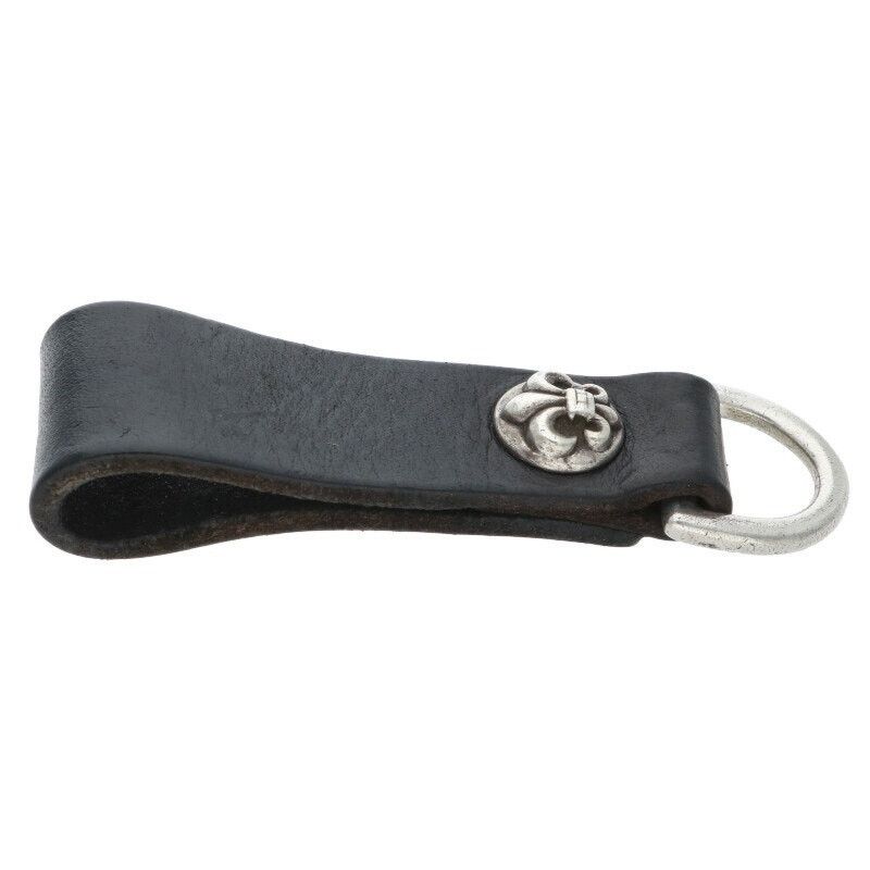 Chrome Hearts Belt Loop BS Button Leather Silver Black DSF3088_DSF3088_grande.jpg?v=  main image 2