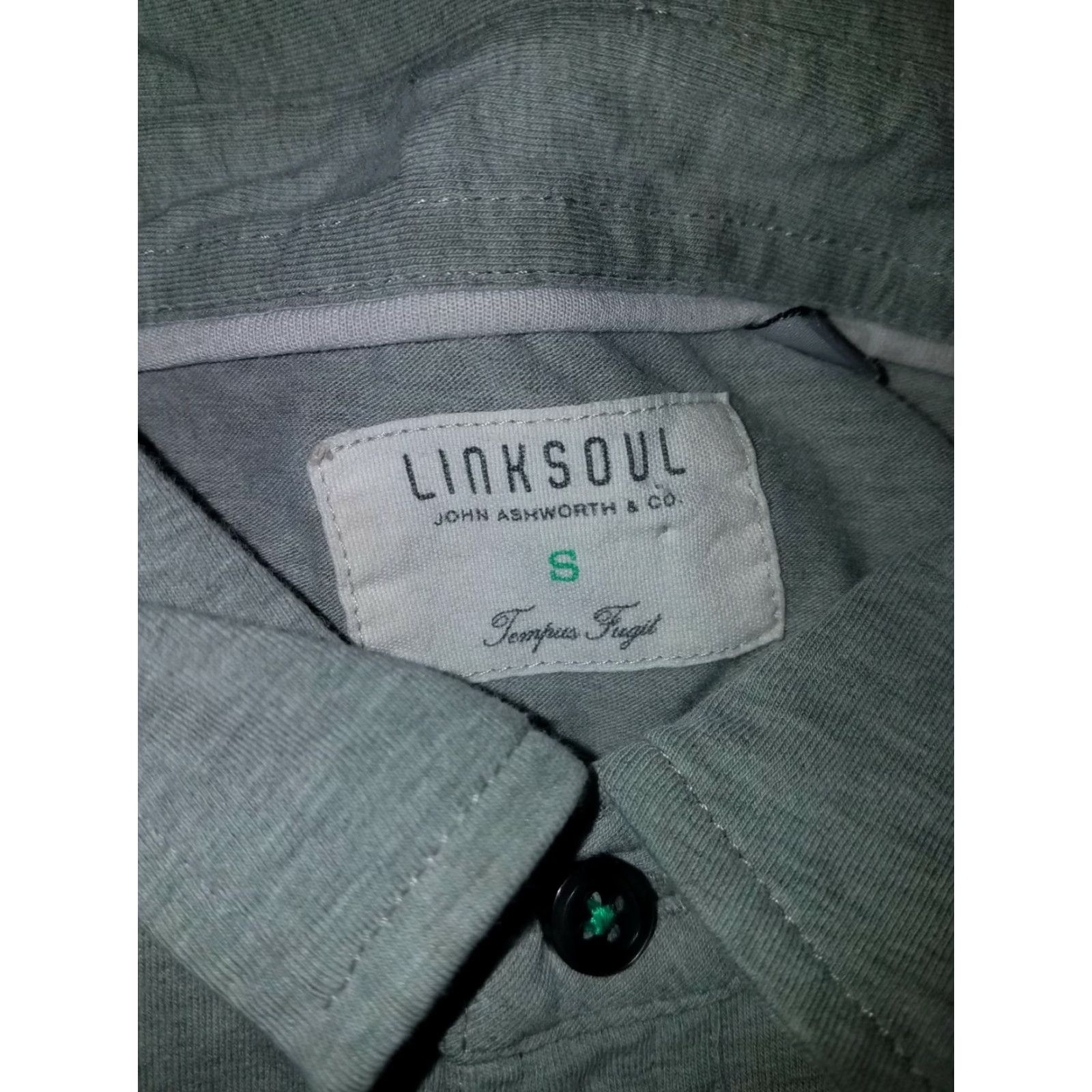Vintage Linksoul Grey Golf Polo Mens S Size US S / EU 44-46 / 1 - 7 Thumbnail