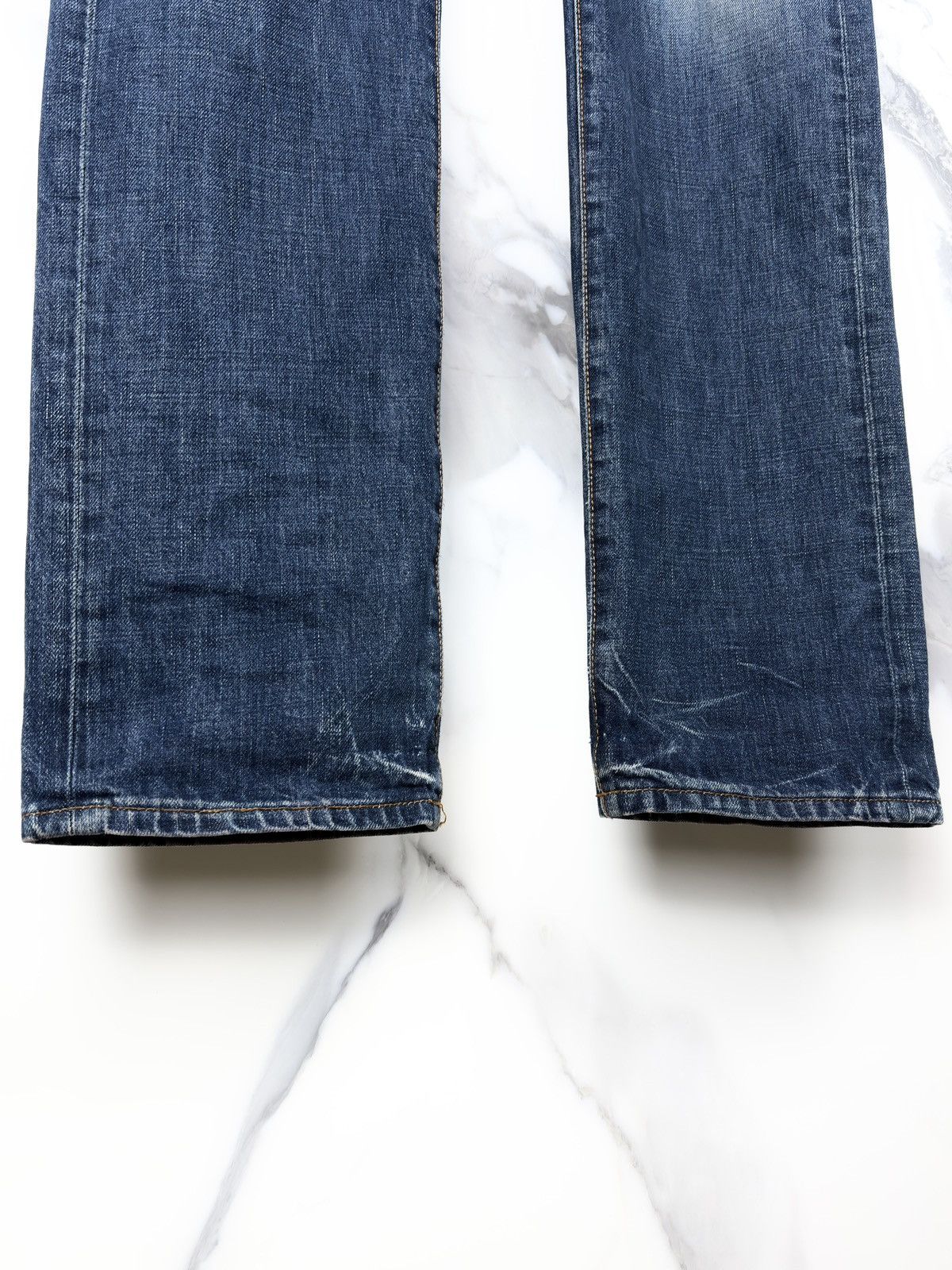 Dior × Hedi Slimane SS07 Dior Homme Spider Web Faded Denim Jeans Hedi Slimane Size US 34 / EU 50 - 5 Thumbnail