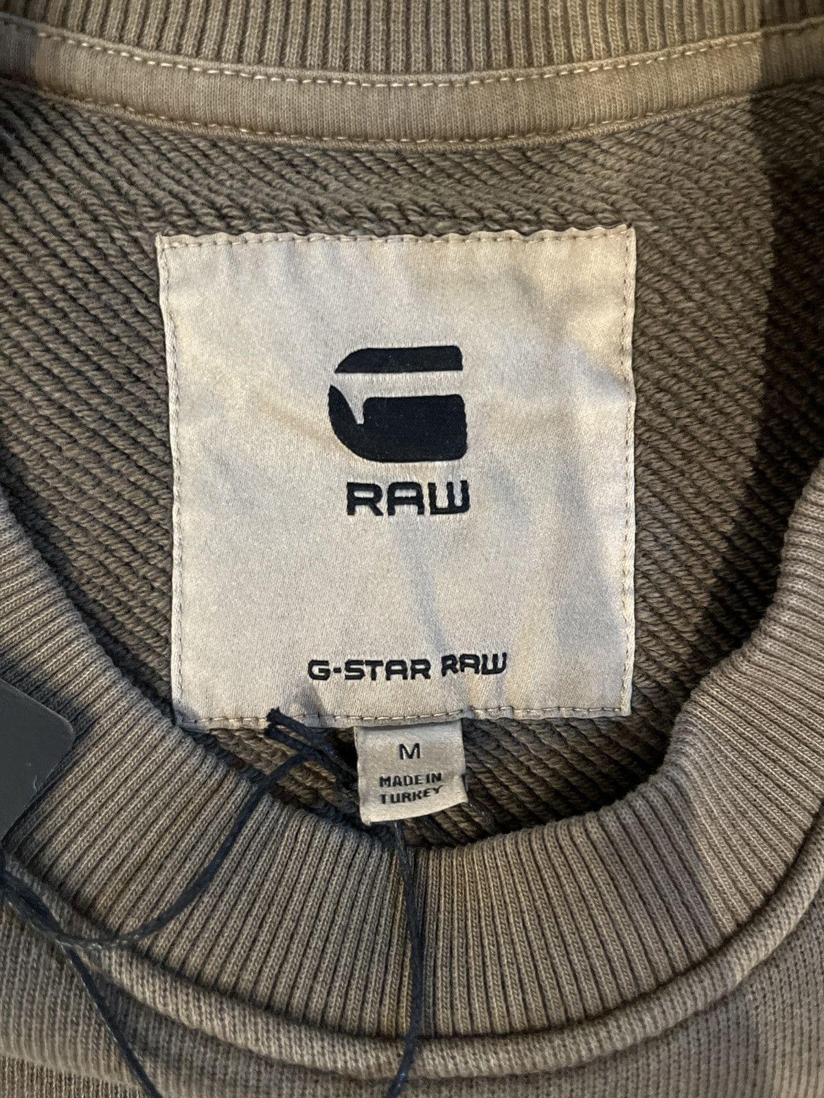 G-Star G-Star Raw distressed logo sweatshirt Size US M / EU 48-50 / 2 - 3 Thumbnail