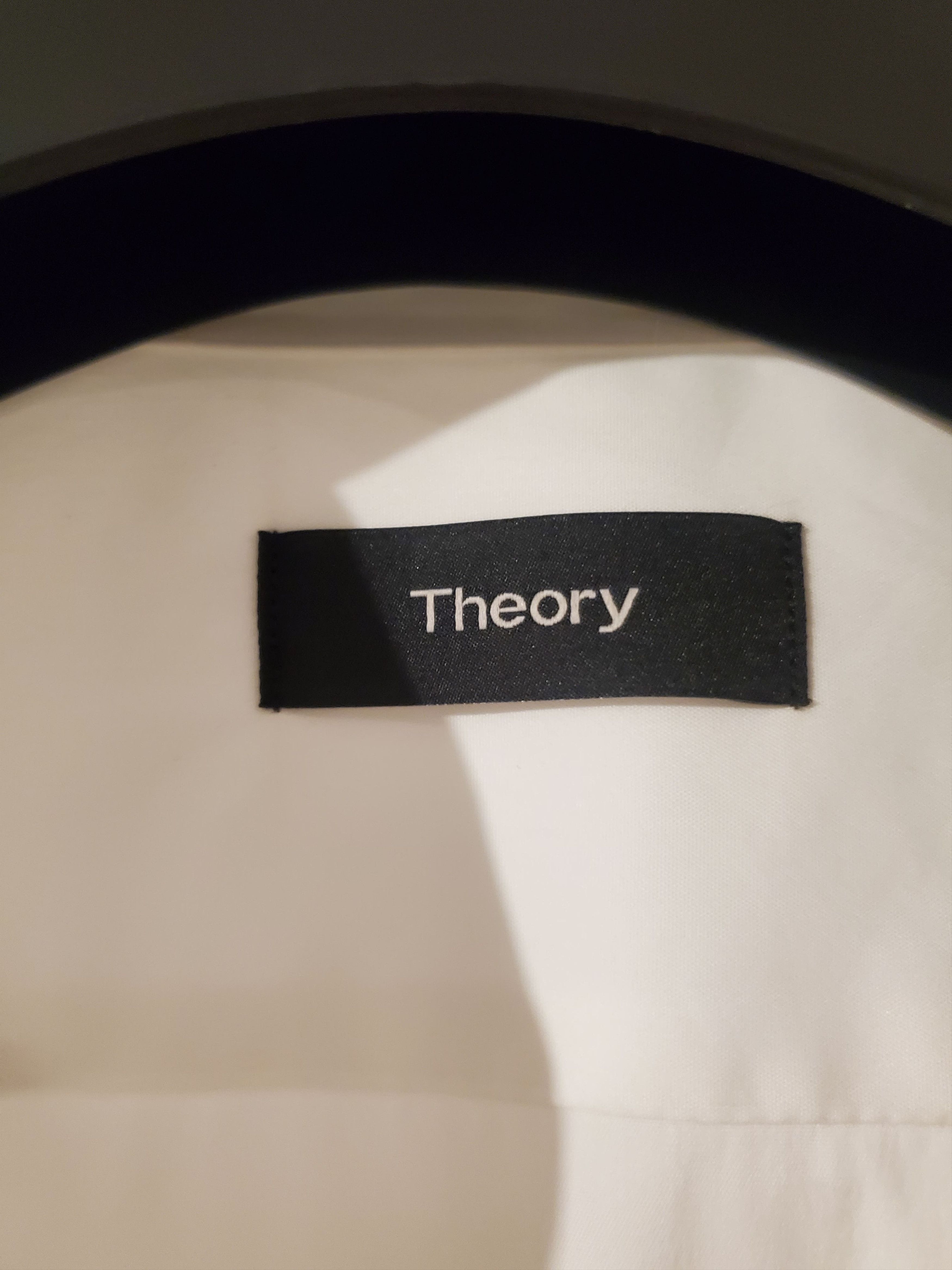 Theory Theory Mandarin Collar White Shirt Sz. Small Size US S / EU 44-46 / 1 - 3 Thumbnail