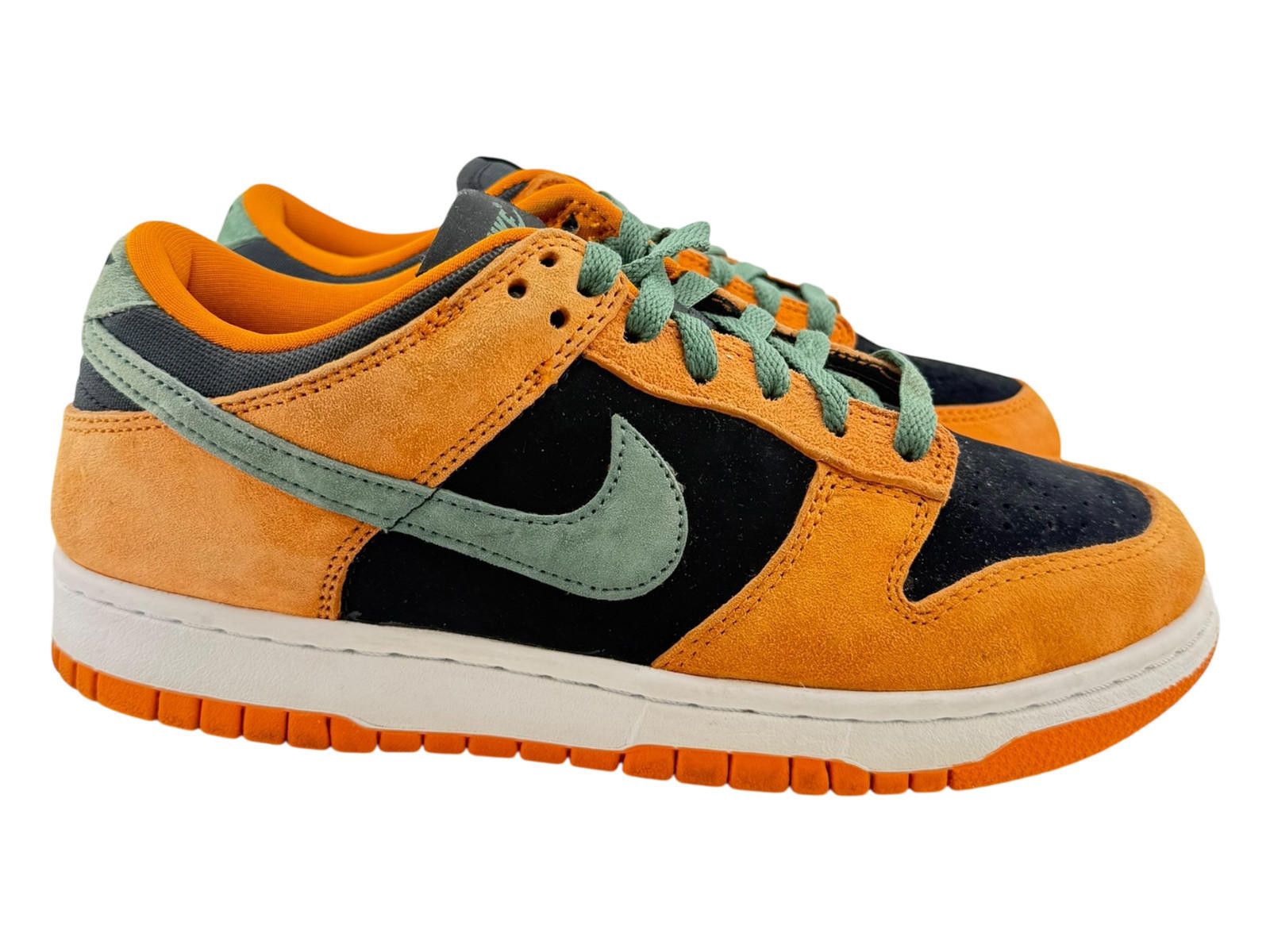 Nike Nike Dunk Low SP Black/Orange/Green US 6 Used with Box Size US 6 / EU 39 - 3 Thumbnail