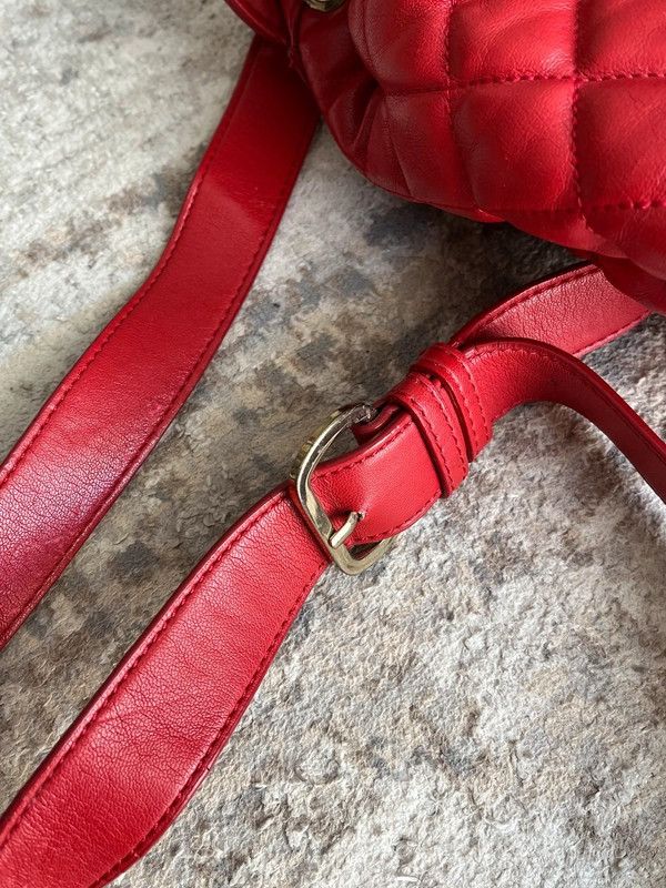 Moschino Love Moschino Red Bag Leather Size ONE SIZE - 11 Thumbnail