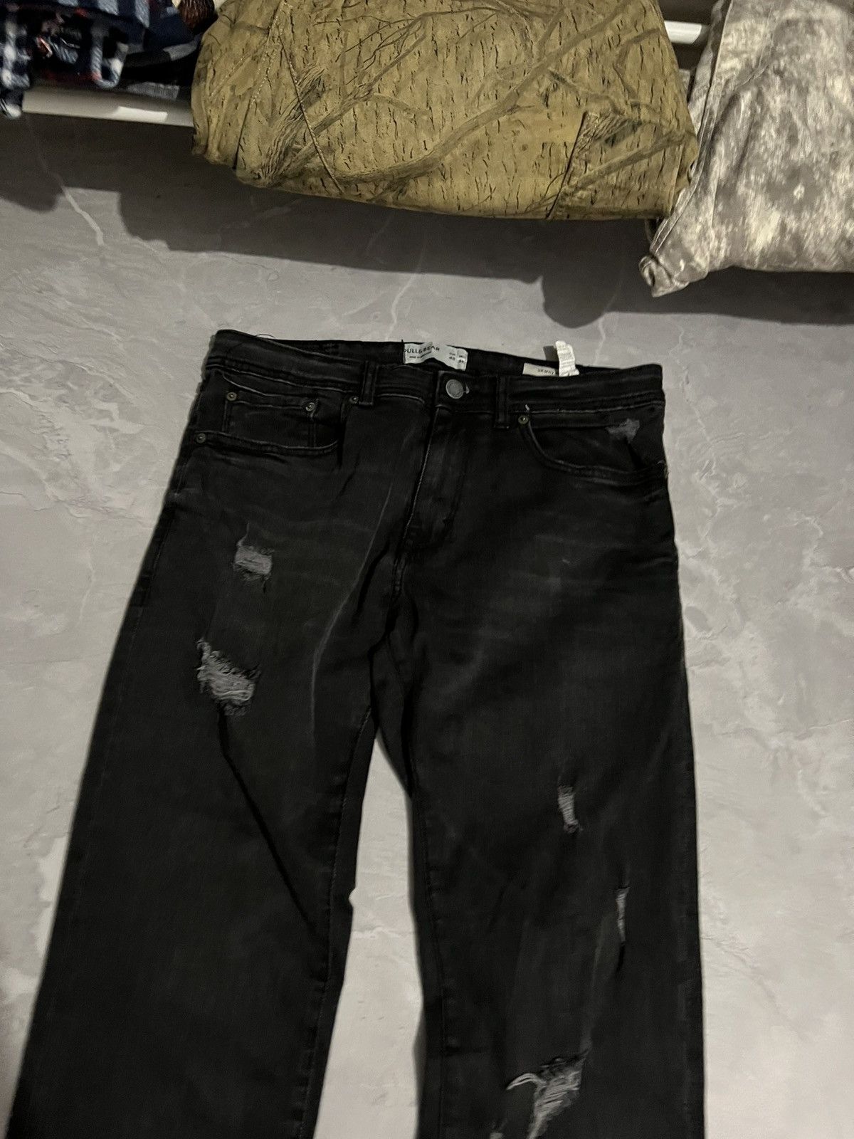Vintage Underground Skinny Faded Jeans / Balenciaga Style Archive Size US 31 - 2 Thumbnail
