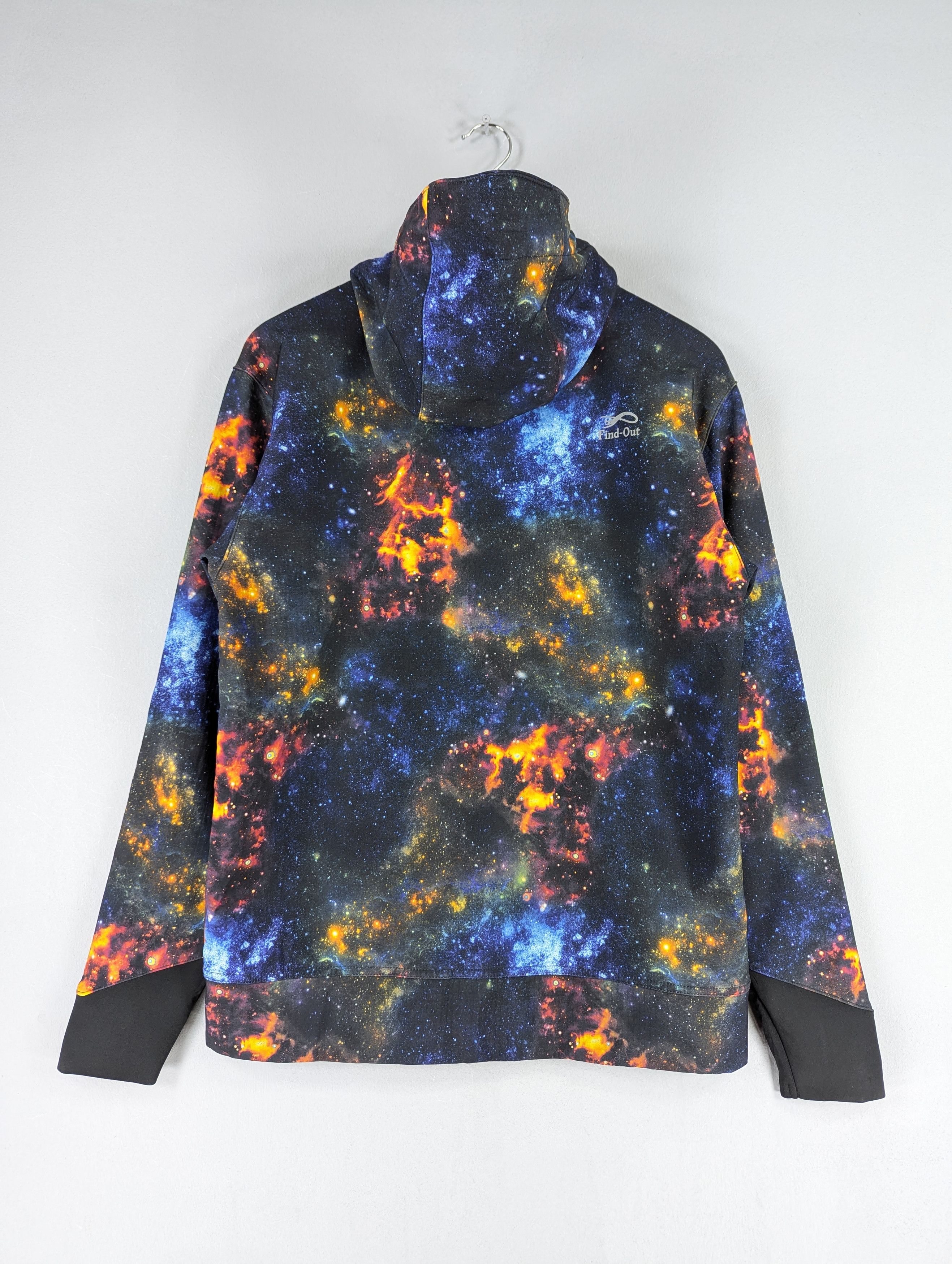 Japanese Brand Japanese Brand Find Out Galaxy Printed Hoodie Zipper Jacket Size US M / EU 48-50 / 2 - 15 Thumbnail