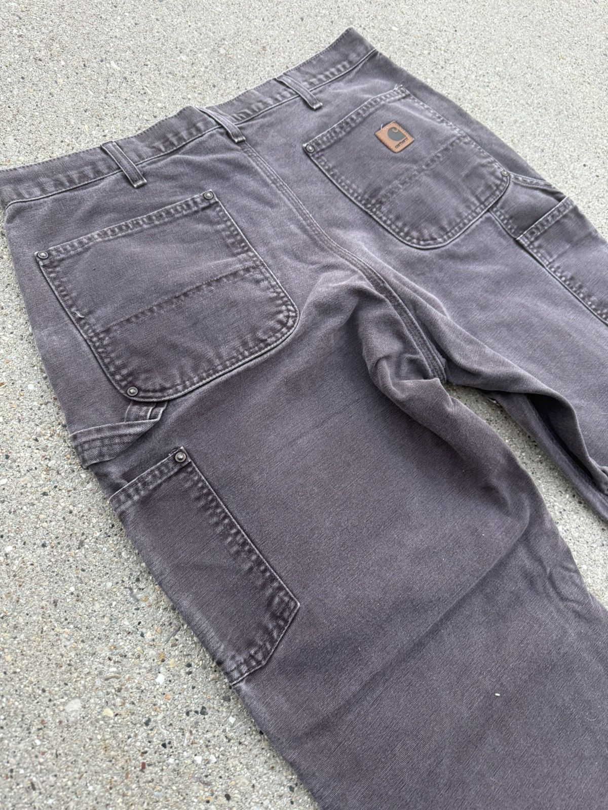 Carhartt Vintage B138 DKB Brown Carhartt Double Knee Carpenter Pants Size US 36 / EU 52 - 4 Thumbnail