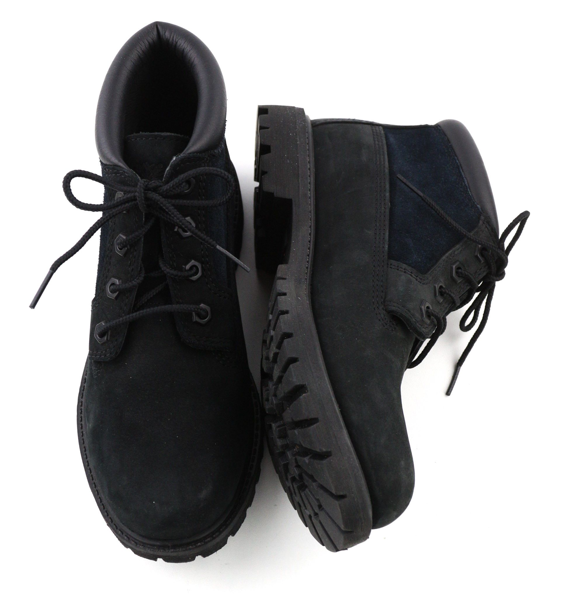 Timberland A1R2M UK5 Black Leather Ortholite 80971 Size US 5.5 / IT 35.5 - 5 Thumbnail
