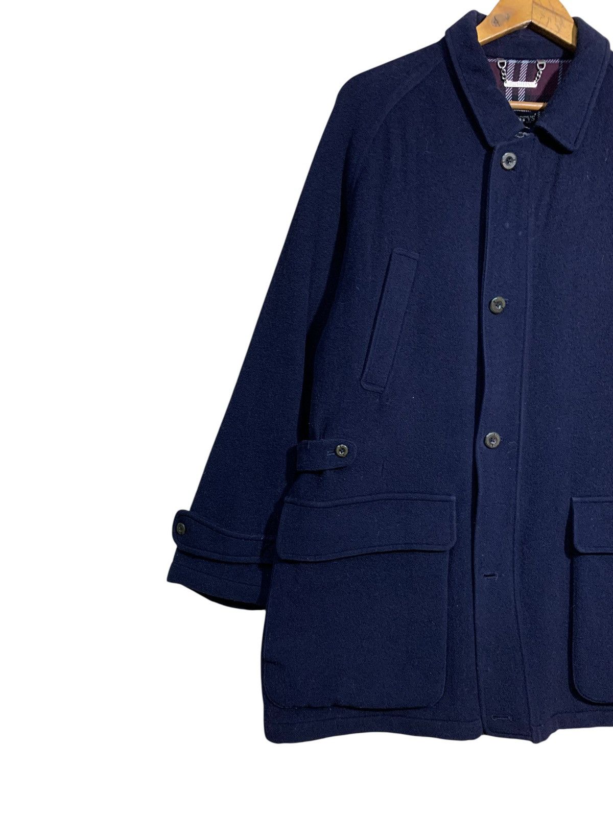 Burberry 🔥VTG BURBERRYS NOVACHECK WOOL COATS Size US L / EU 52-54 / 3 - 4 Thumbnail