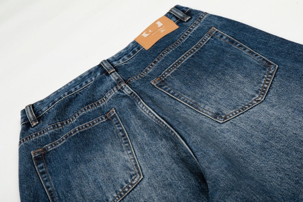 Vintage Retro street style punk distressed washed jeans Size US 32 / EU 48 - 5 Thumbnail