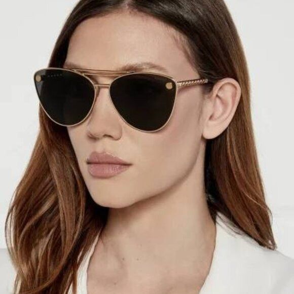 Versace 🕶️ New Versace VE2267 10007V Sunglasses - Silver Frame Size ONE SIZE - 4 Thumbnail