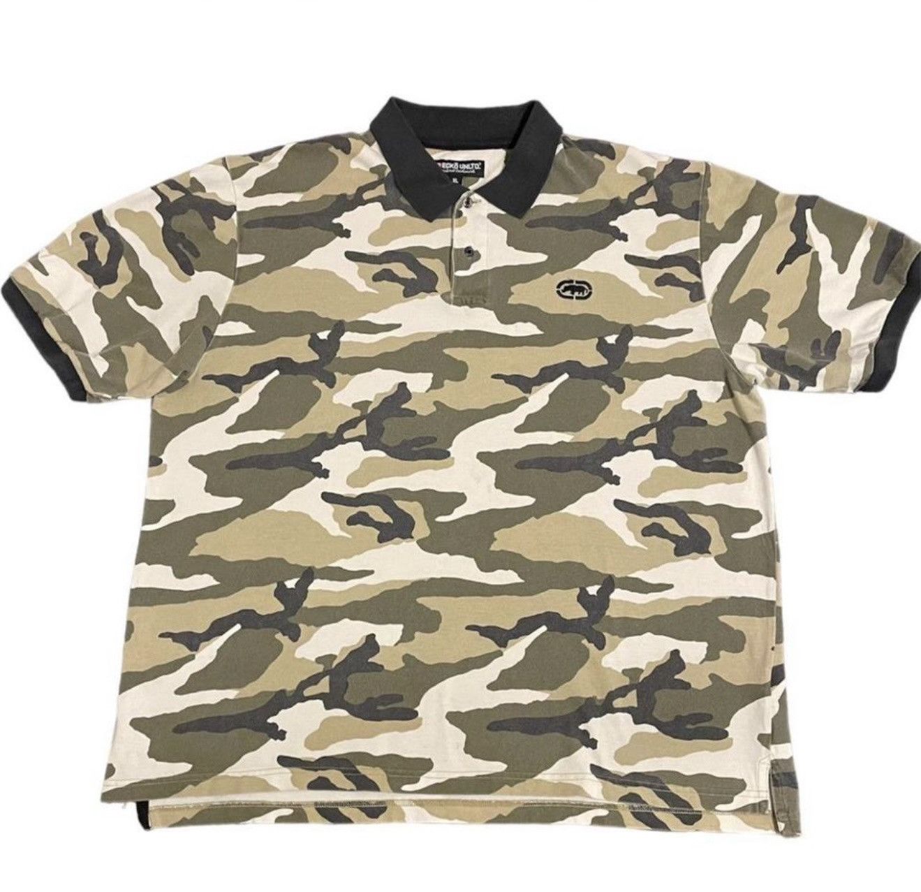 Ecko Unltd. ECKO KHAKI CAMO POLO XL Size US XL / EU 56 / 4 - 1 Thumbnail