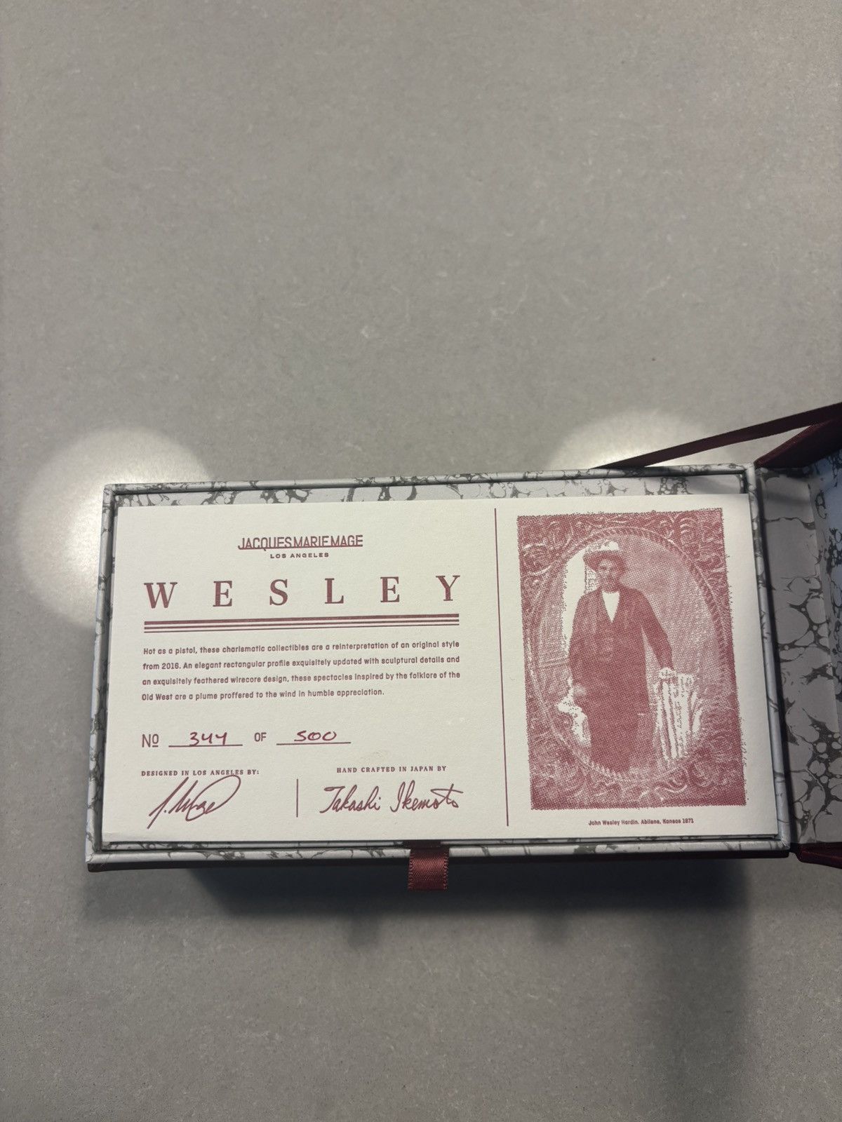 Jacques Marie Mage Jacques Marie Mage Wesley Glasses Size ONE SIZE - 2 Thumbnail