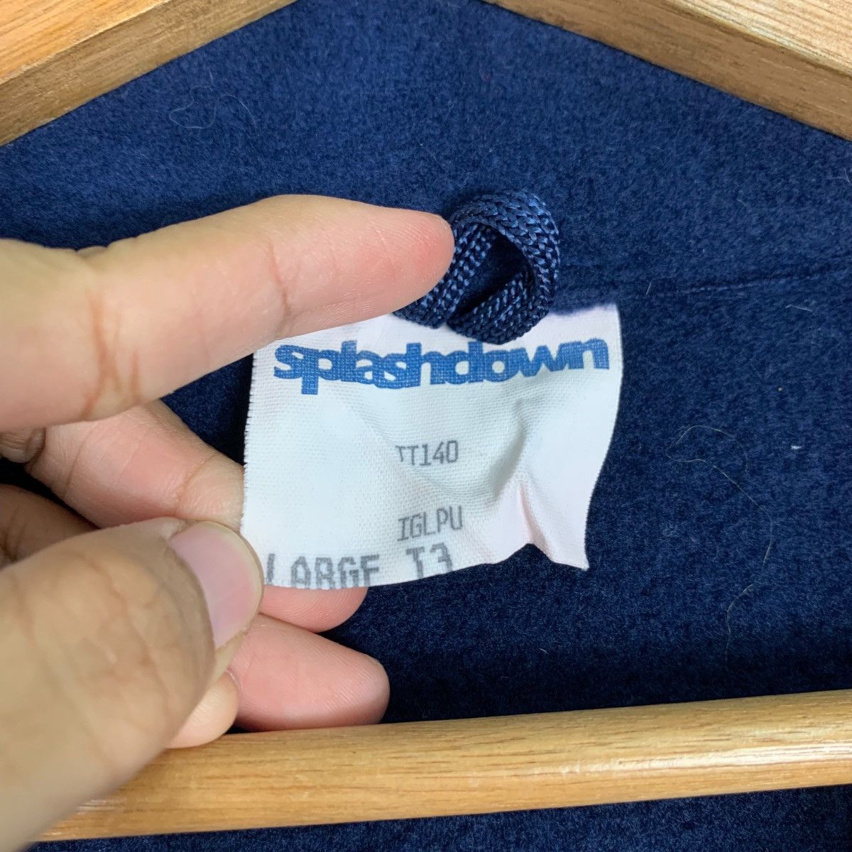 Japanese Brand SPLASHDOWN Graphic Single Pocket Fleece Jacket #0295-C13 Size US L / EU 52-54 / 3 - 11 Thumbnail