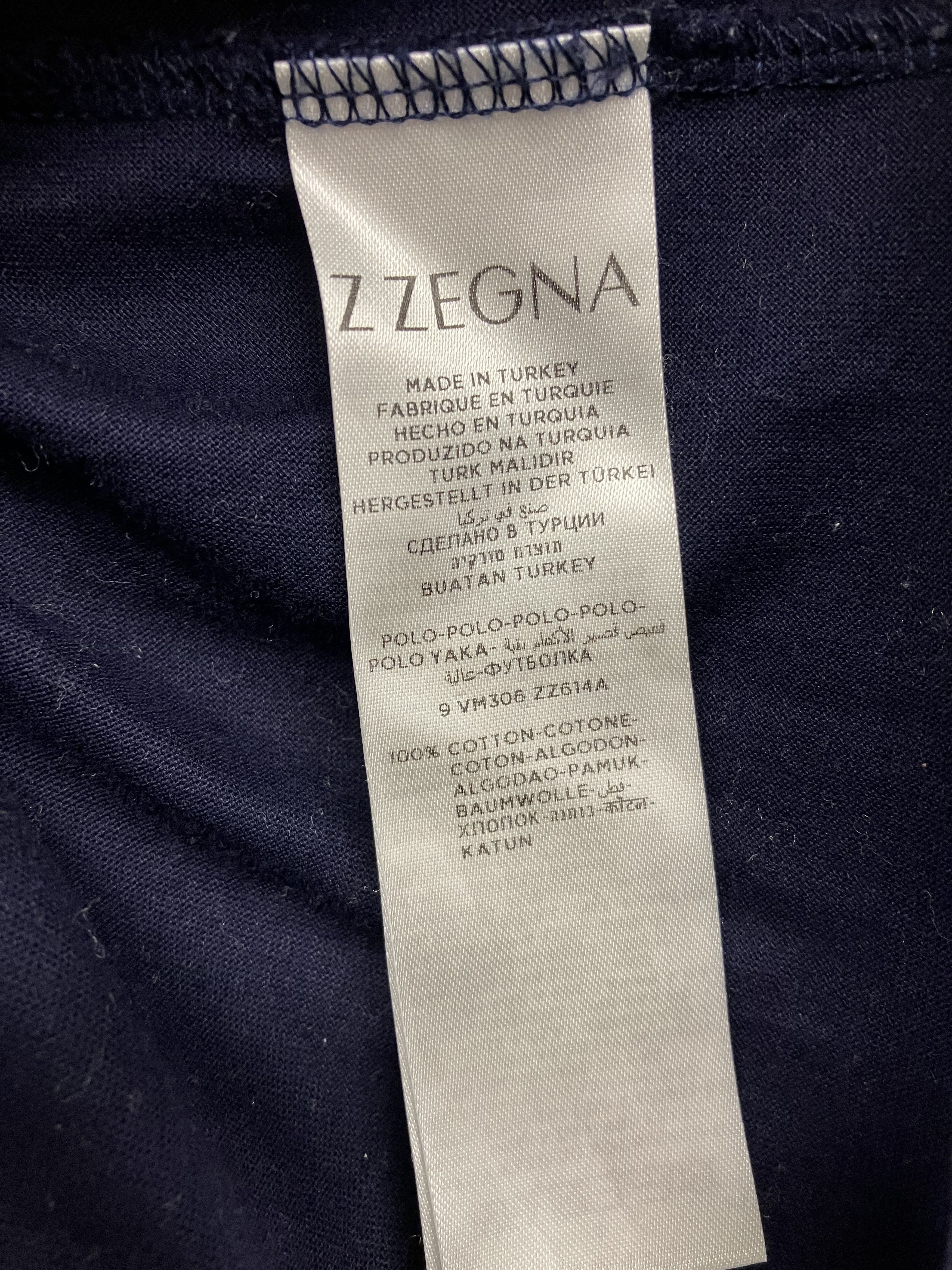 Z Zegna Z Zegna Short Sleeve Polo Shirt Size US M / EU 48-50 / 2 - 4 Thumbnail