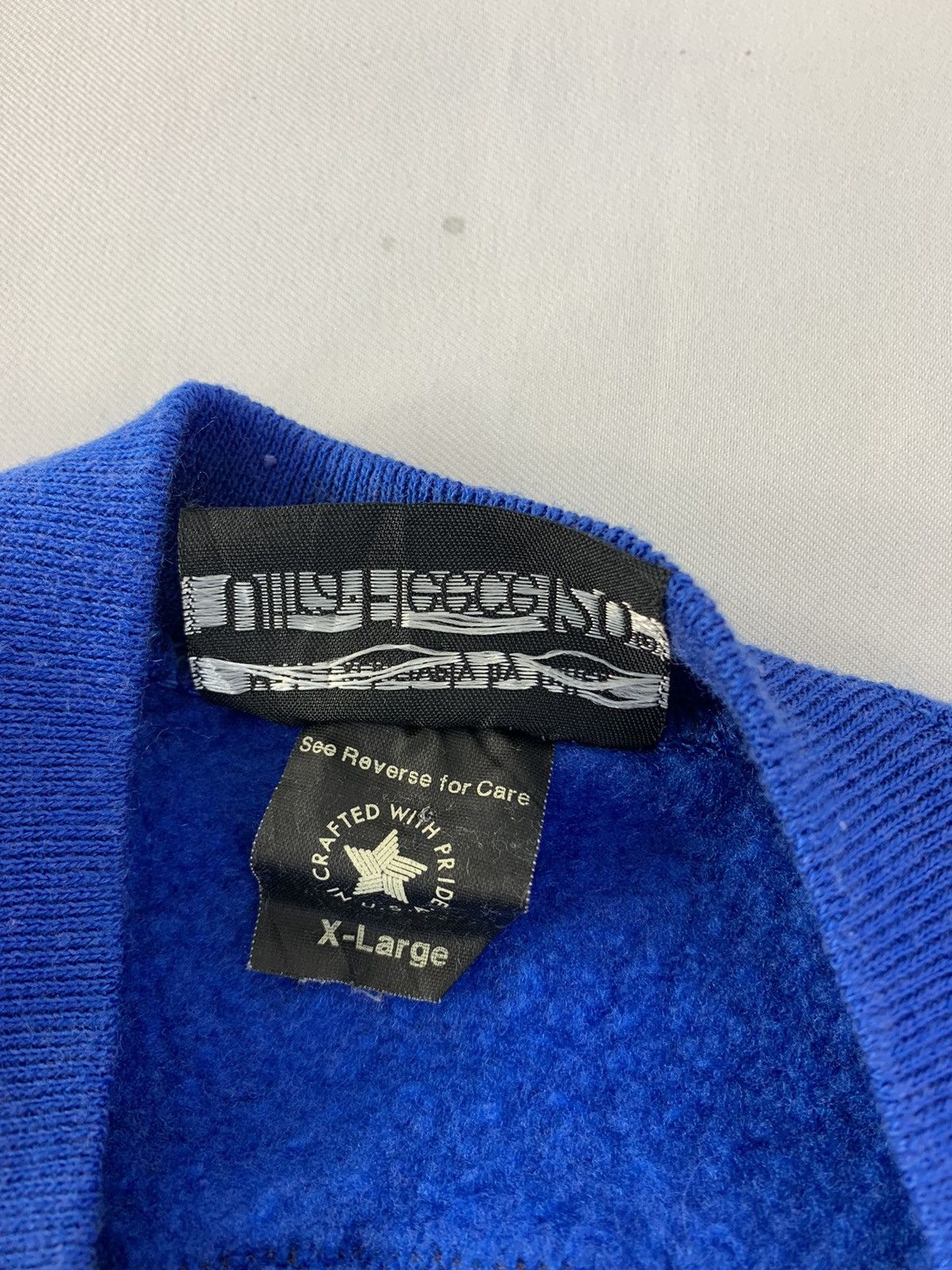 Tultex Vintage Tultex USA Ultra Fleece 120 Bear Logo Pullover Sweat Size L / US 10 / IT 46 - 5 Thumbnail
