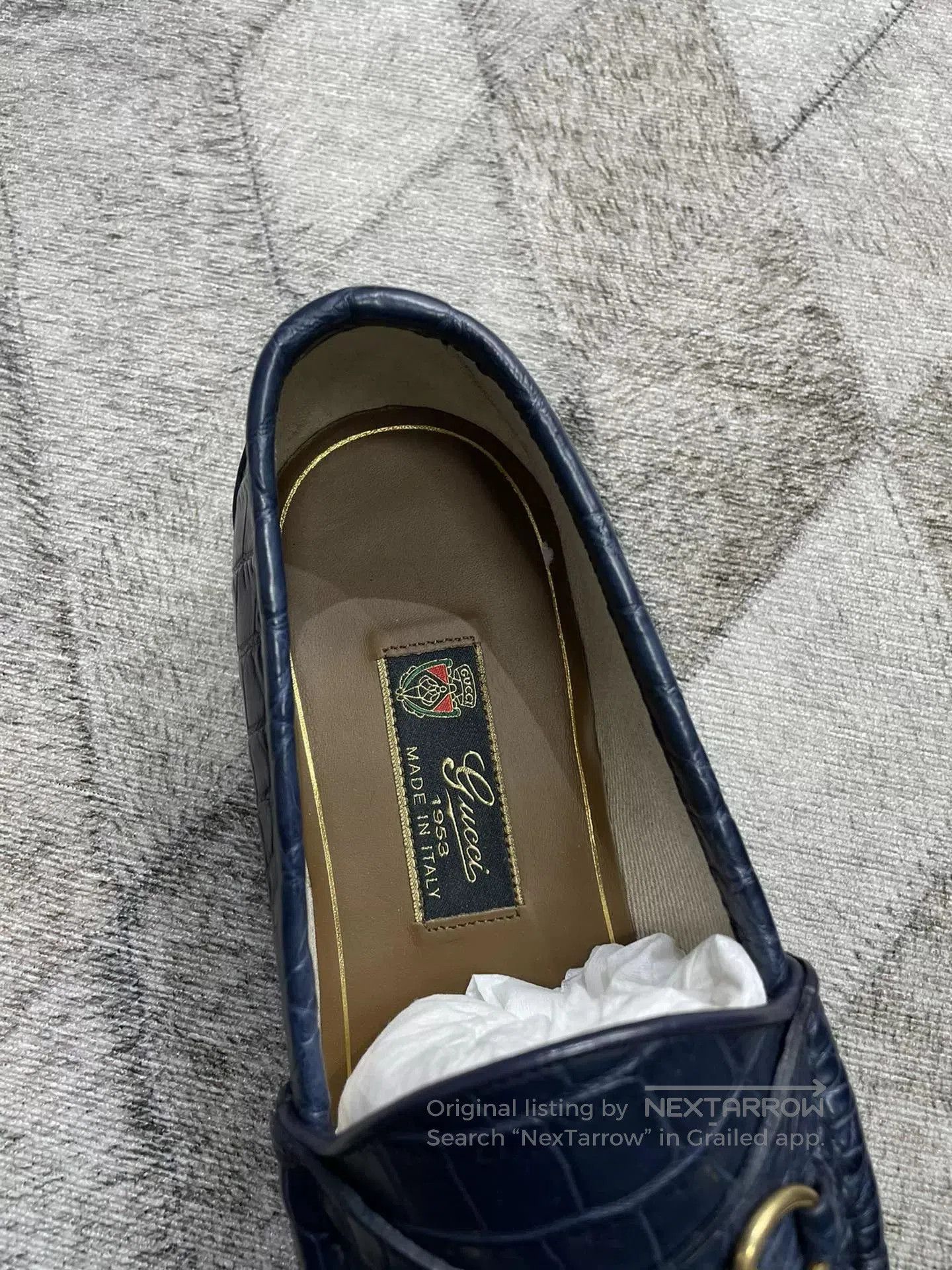 Gucci Gucci Crocodile Leather Loafers. Size US 8.5 / EU 41-42 - 6 Thumbnail