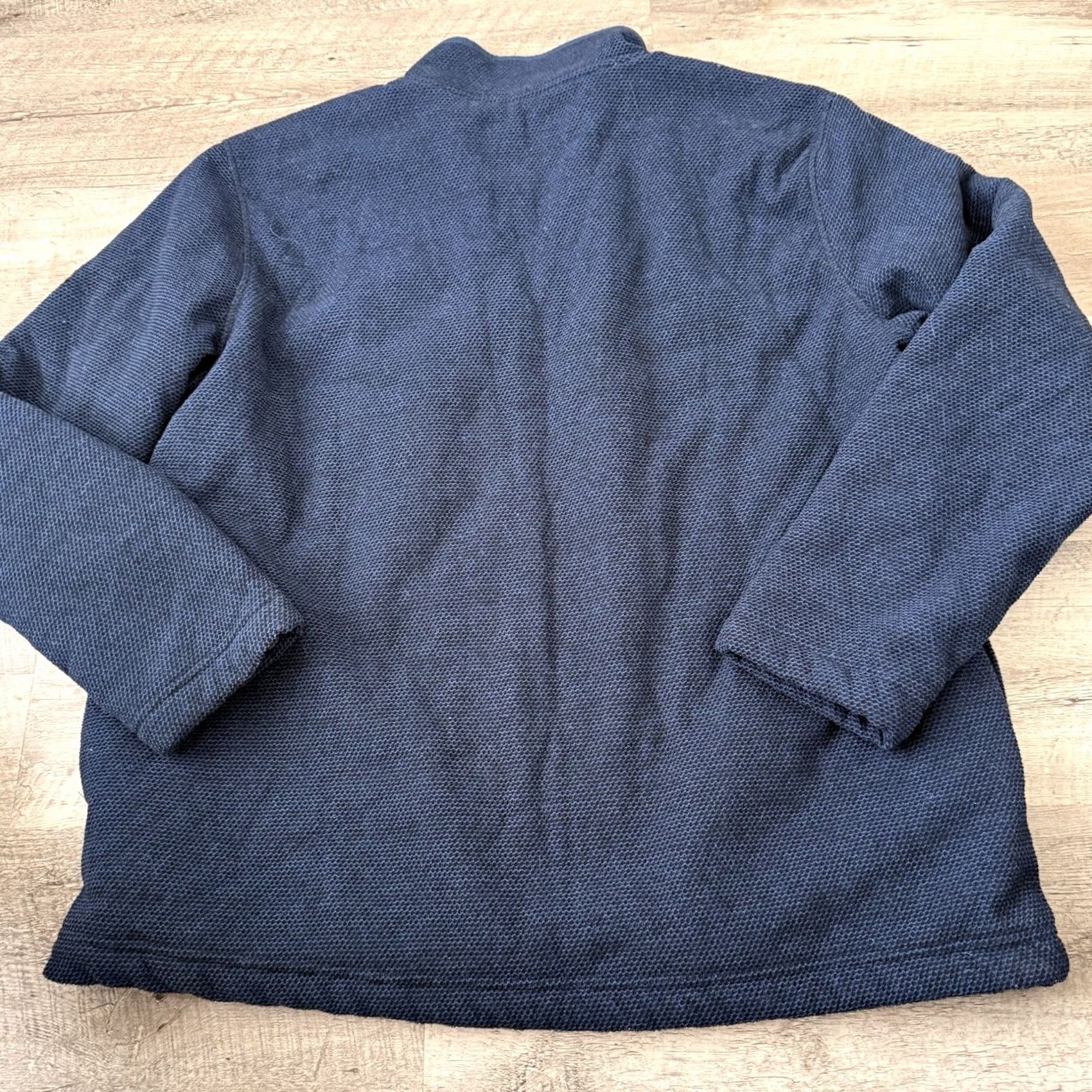 Orvis Orvis 1/4 Zip Pullover Mens XL Blue Sherpa Pockets Thick Warm Knit Sweatshirt Size US XL / EU 56 / 4 - 6 Thumbnail