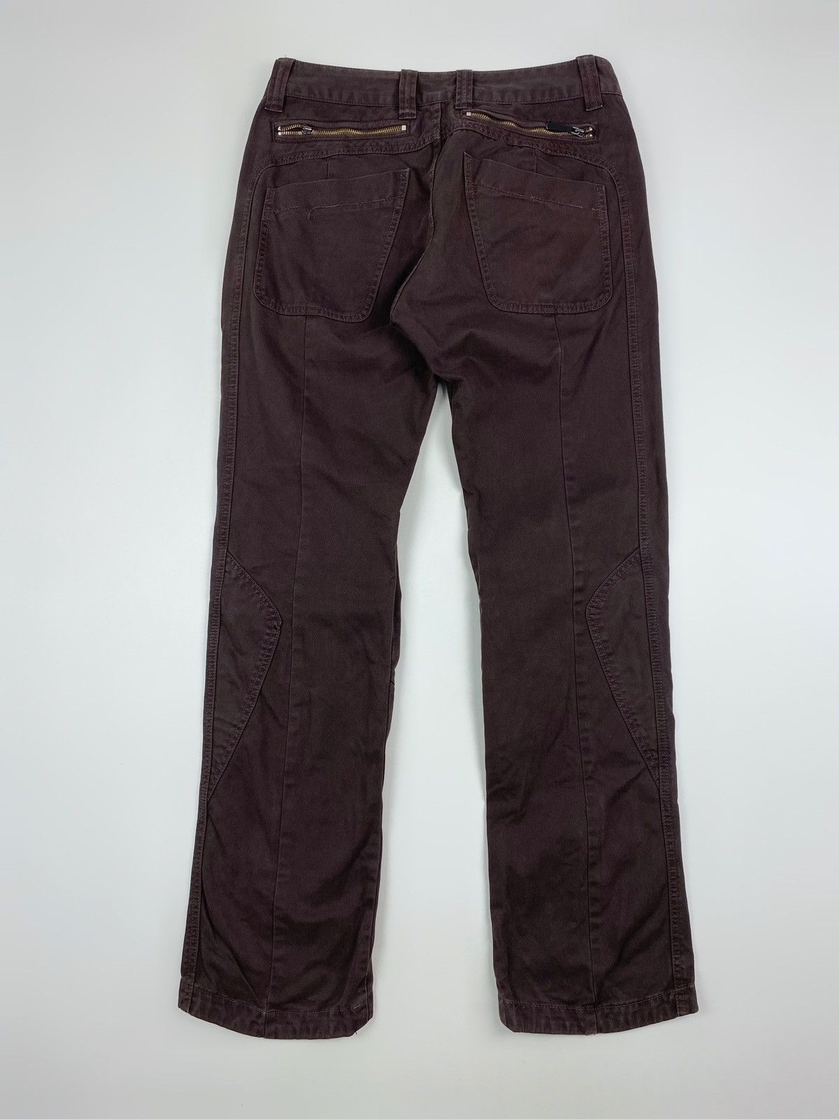 Diesel Y2K Diesel 3D Cut Dyed Brown Multipocket Pants 34X34 Size US 34 / EU 50 - 8 Thumbnail