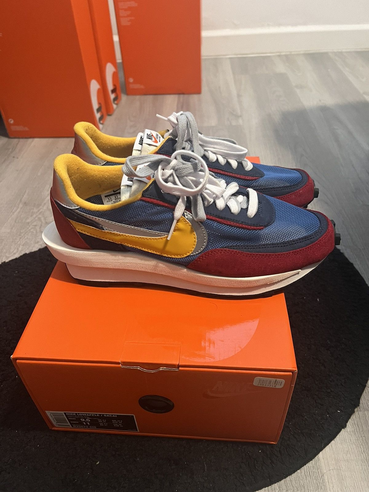 Nike × Sacai Nike Sacai LDWAFFLE sz 9.5 Size US 9.5 / EU 42-43 - 3 Thumbnail