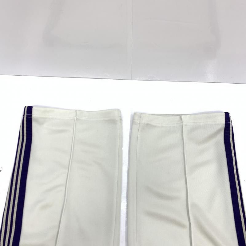 Needles Sweat Pants Straight Logo Tape Side White Size US 27 - 6 Thumbnail