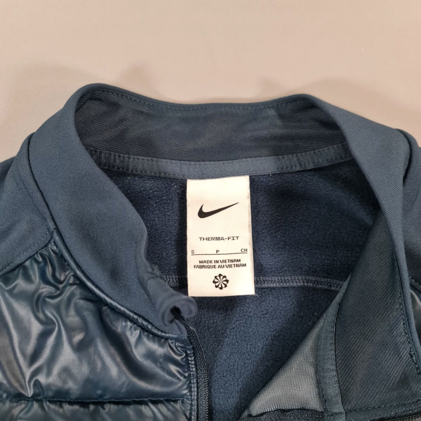 Nike Nike Mens Drill Top Blue Small Therma-Fit Academy Winter Warrior Soccer Zip Neck Size US S / EU 44-46 / 1 - 3 Thumbnail