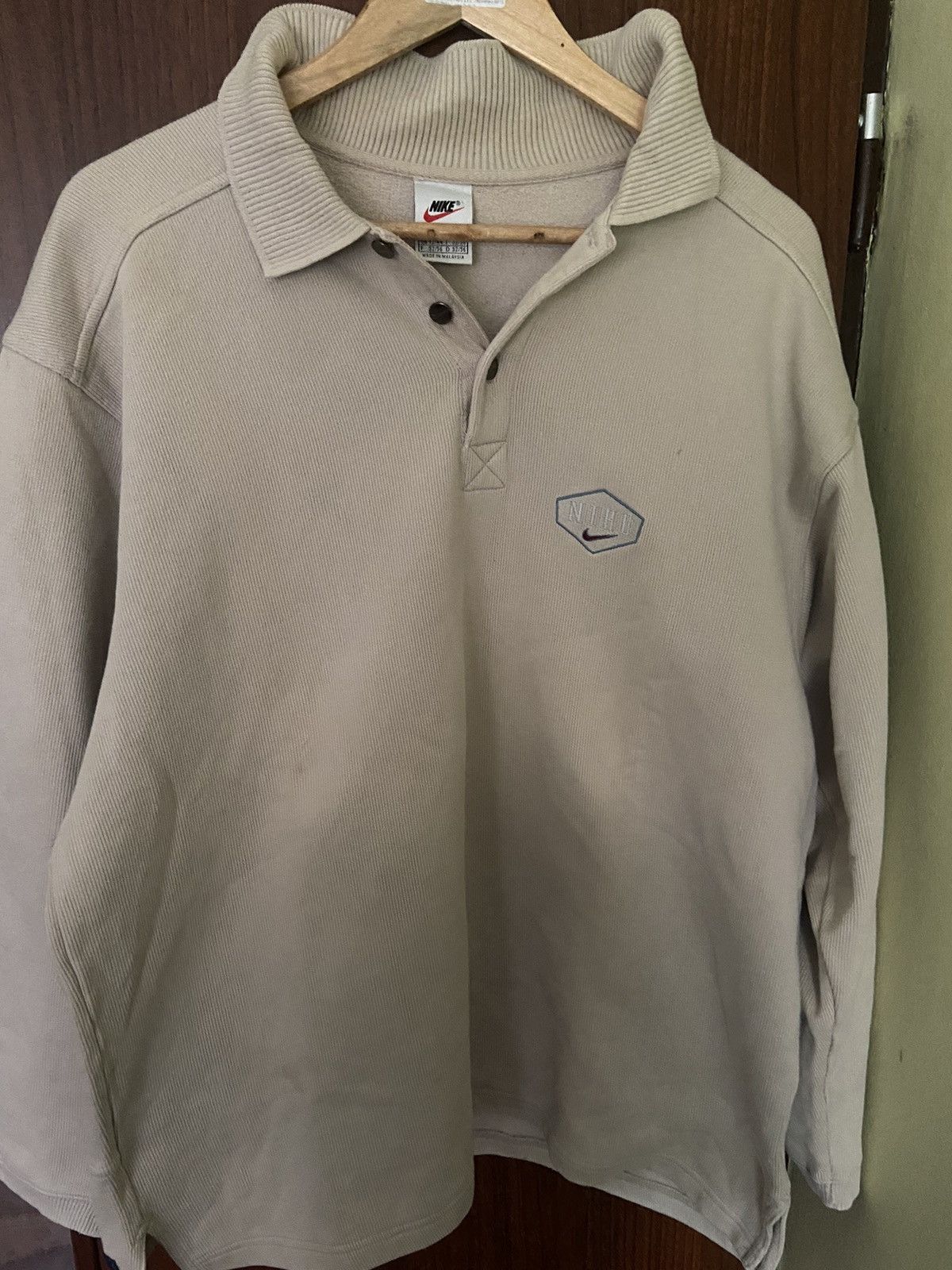 Nike vintage nike polo sweater Size US L / EU 52-54 / 3 - 1 Thumbnail